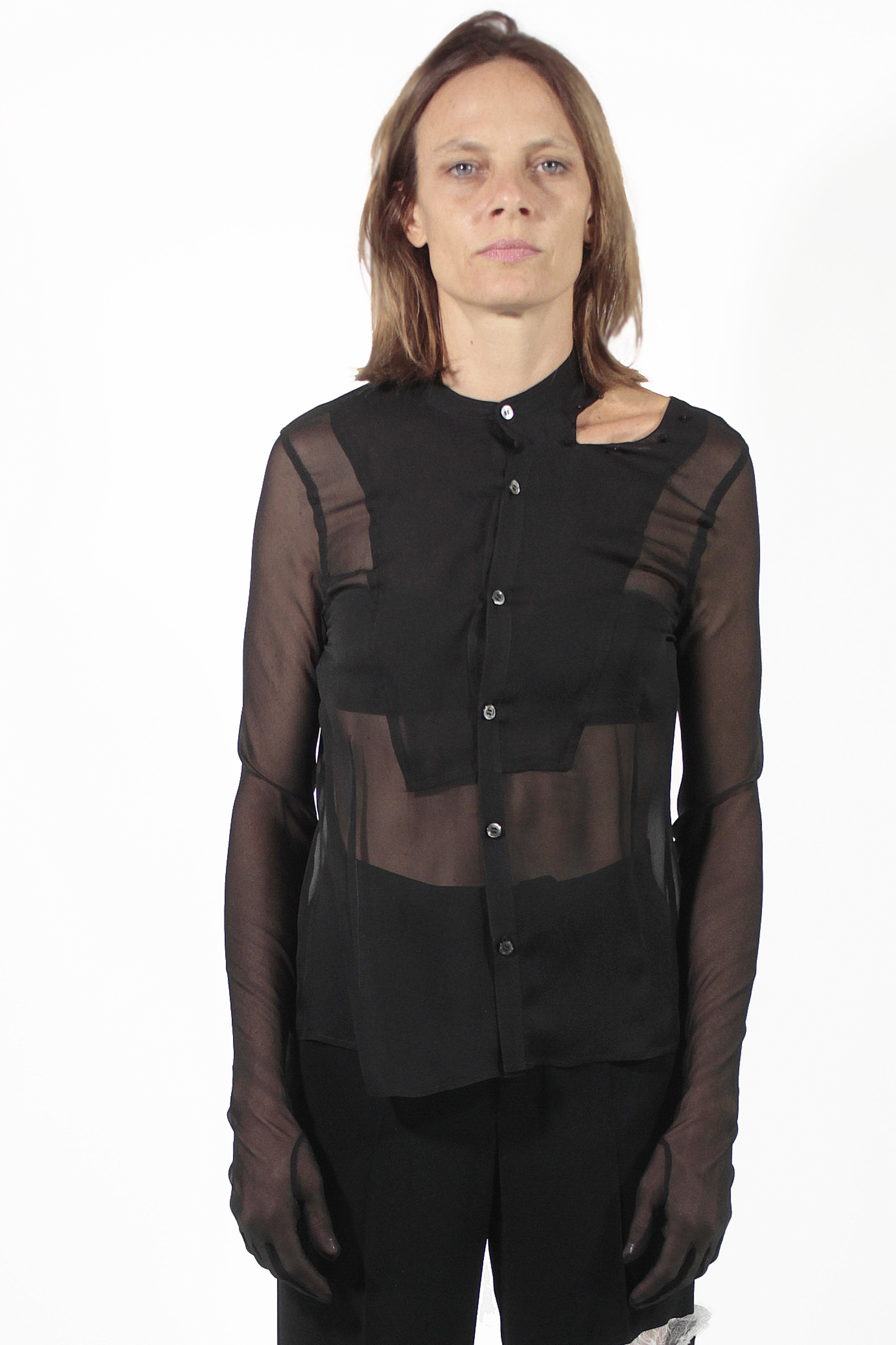 Undercover Jun Takahashi 衬衫 Transparent Gloves Shirt