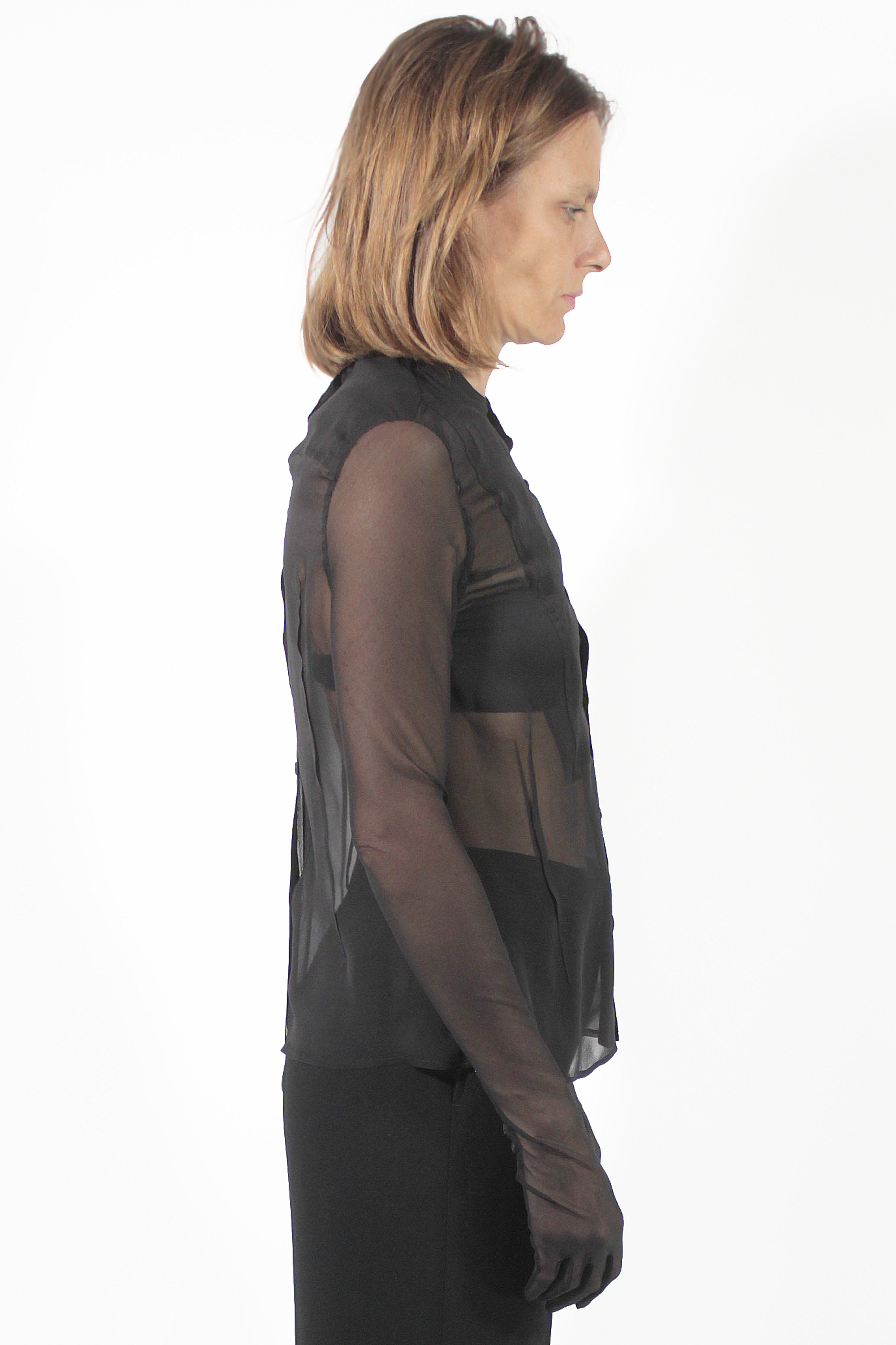 Undercover Jun Takahashi HEMDEN Transparent Gloves Shirt