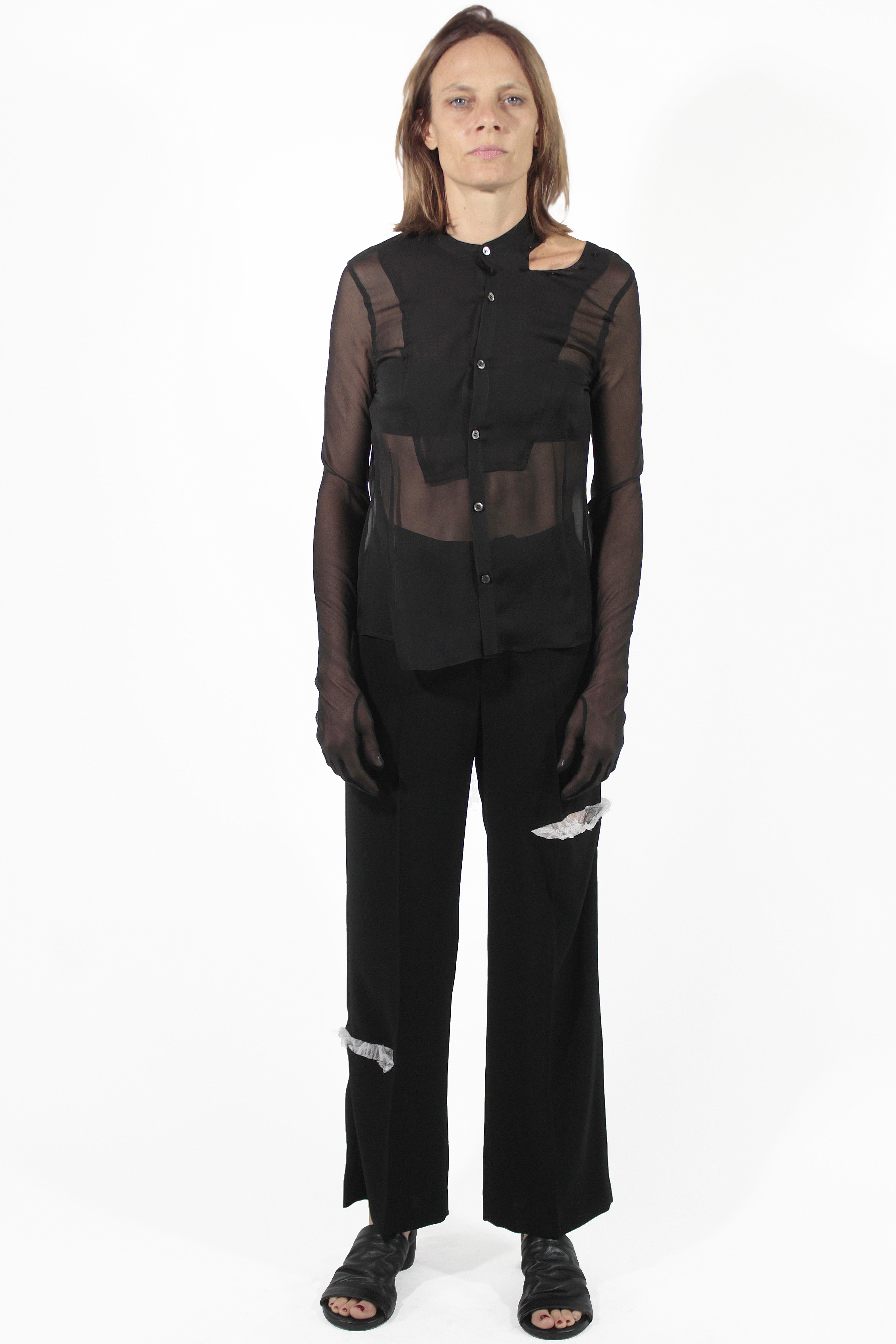 Undercover Jun Takahashi CAMICIE Transparent Gloves Shirt