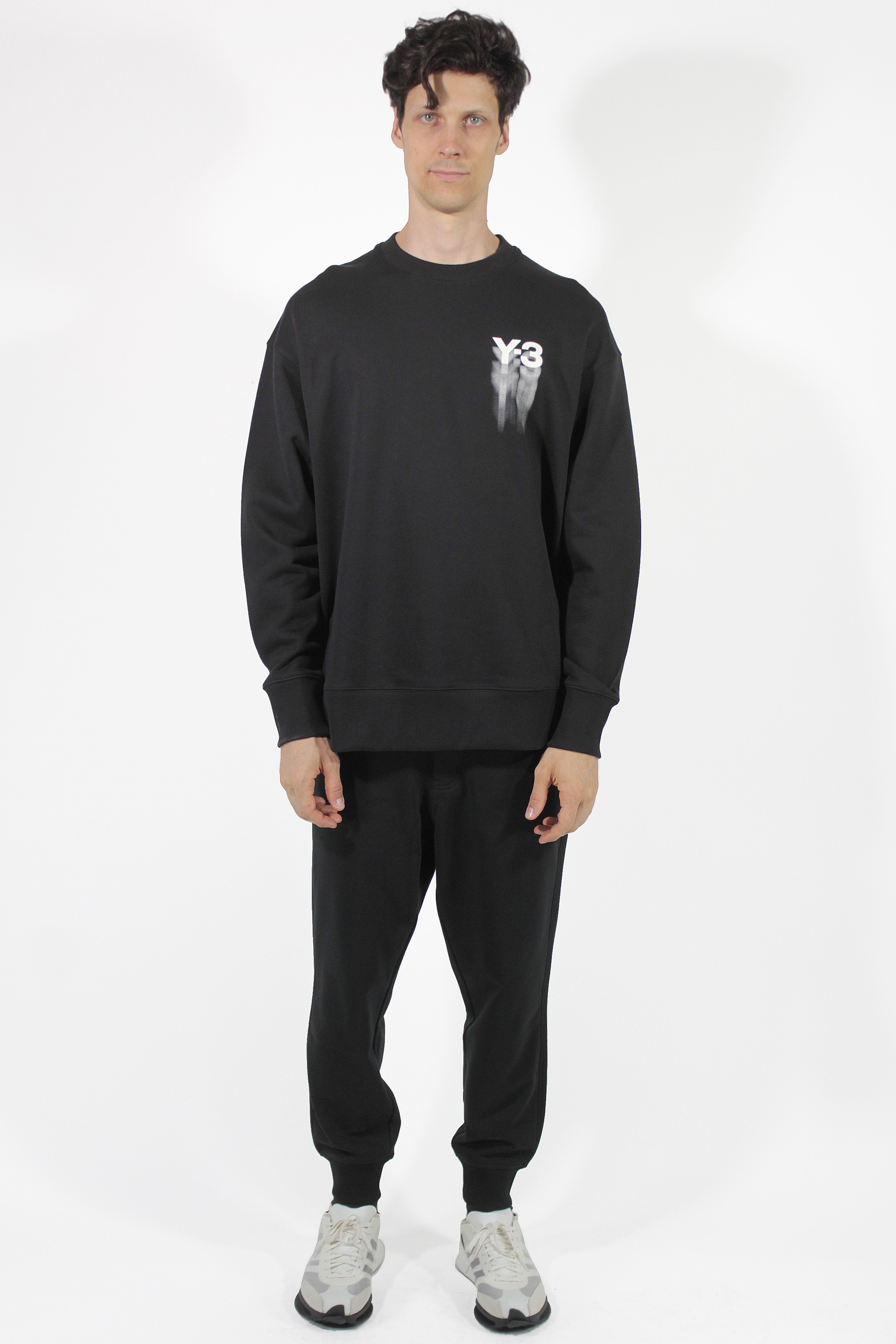 Y-3 运动衫 Gfx Crew Sweater