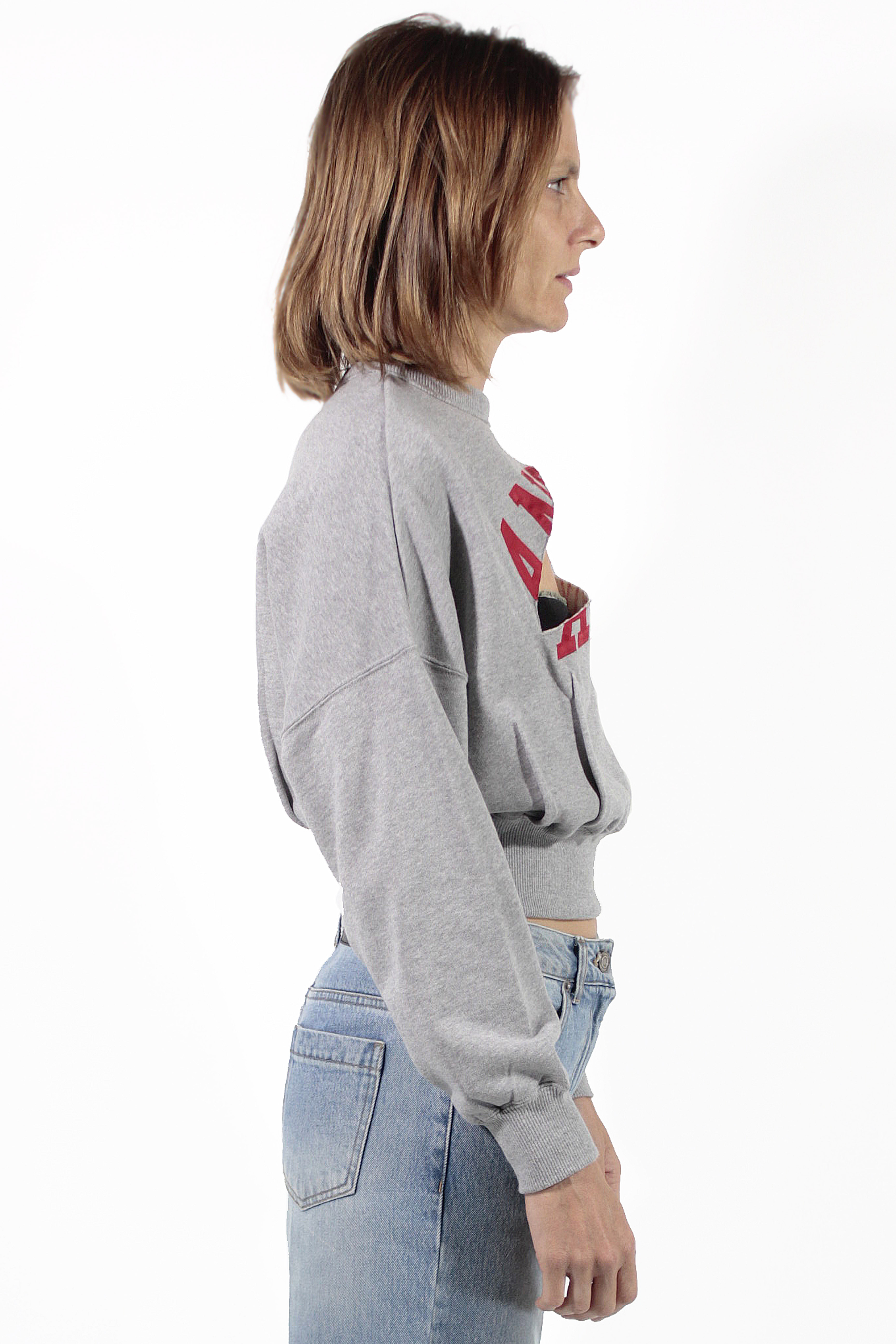 Undercover Jun Takahashi FELPE Print Cut Sweatshirt