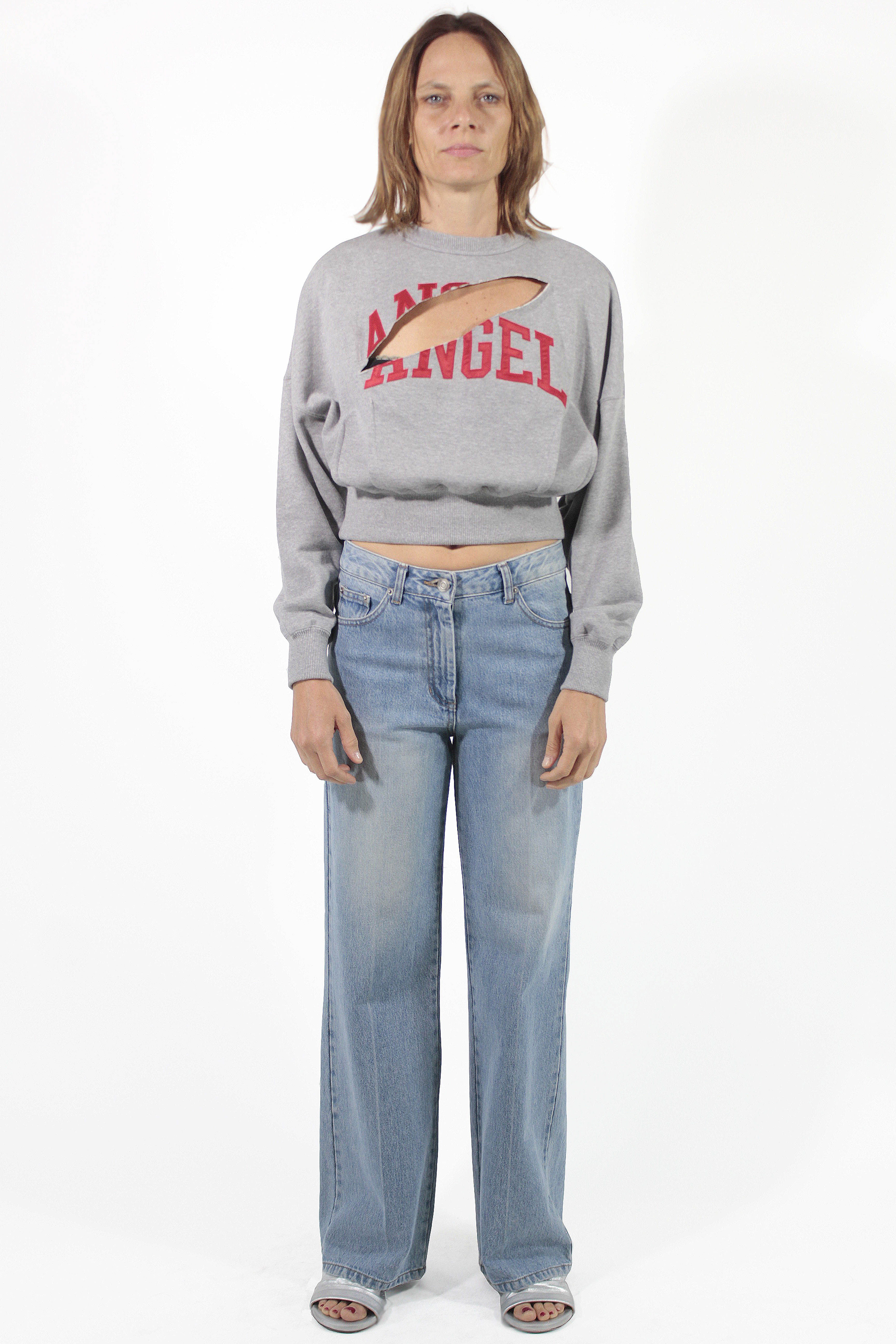Undercover Jun Takahashi FELPE Print Cut Sweatshirt