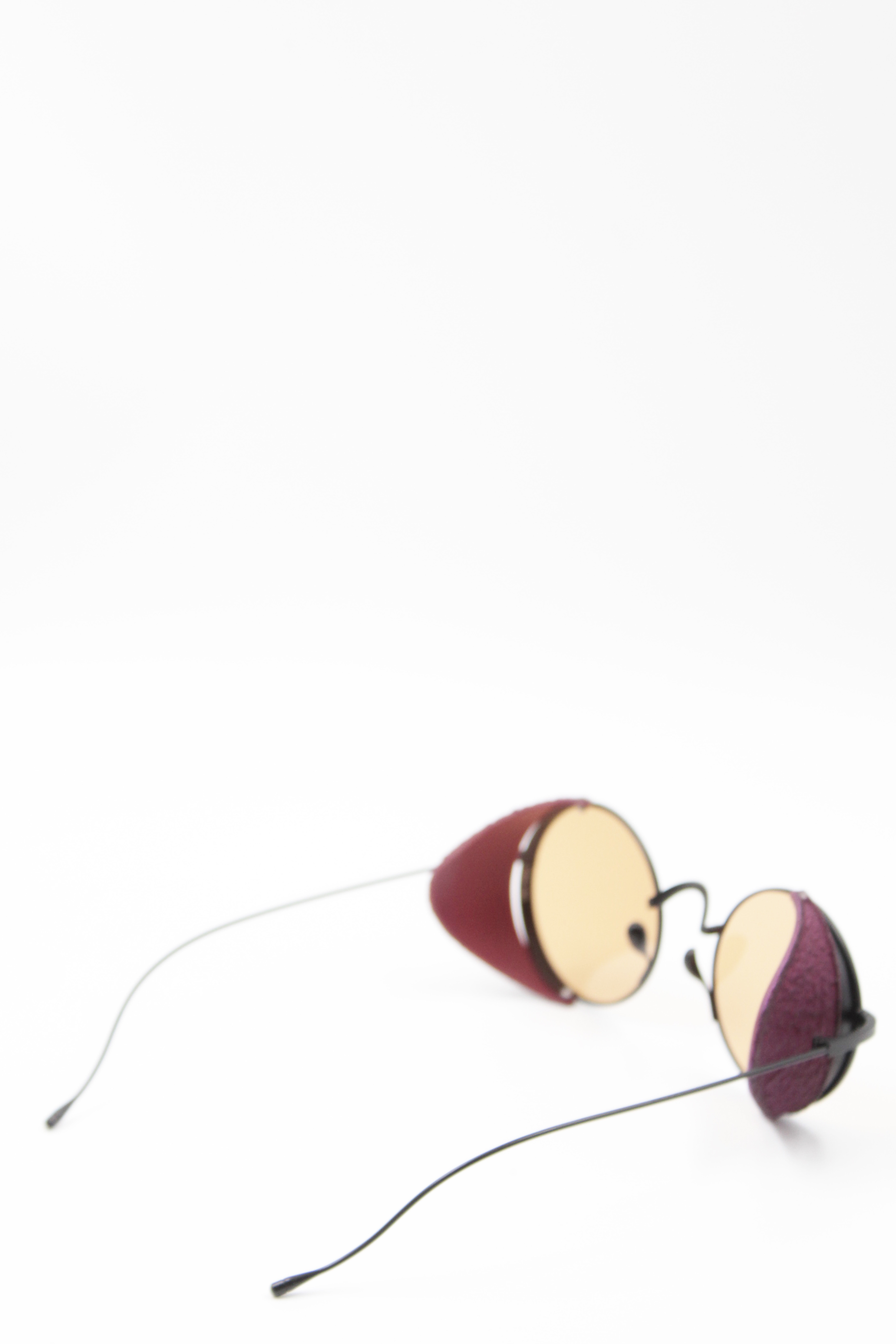 Uma Wang Sonnenbrille Stone Eclipse Sunglasses