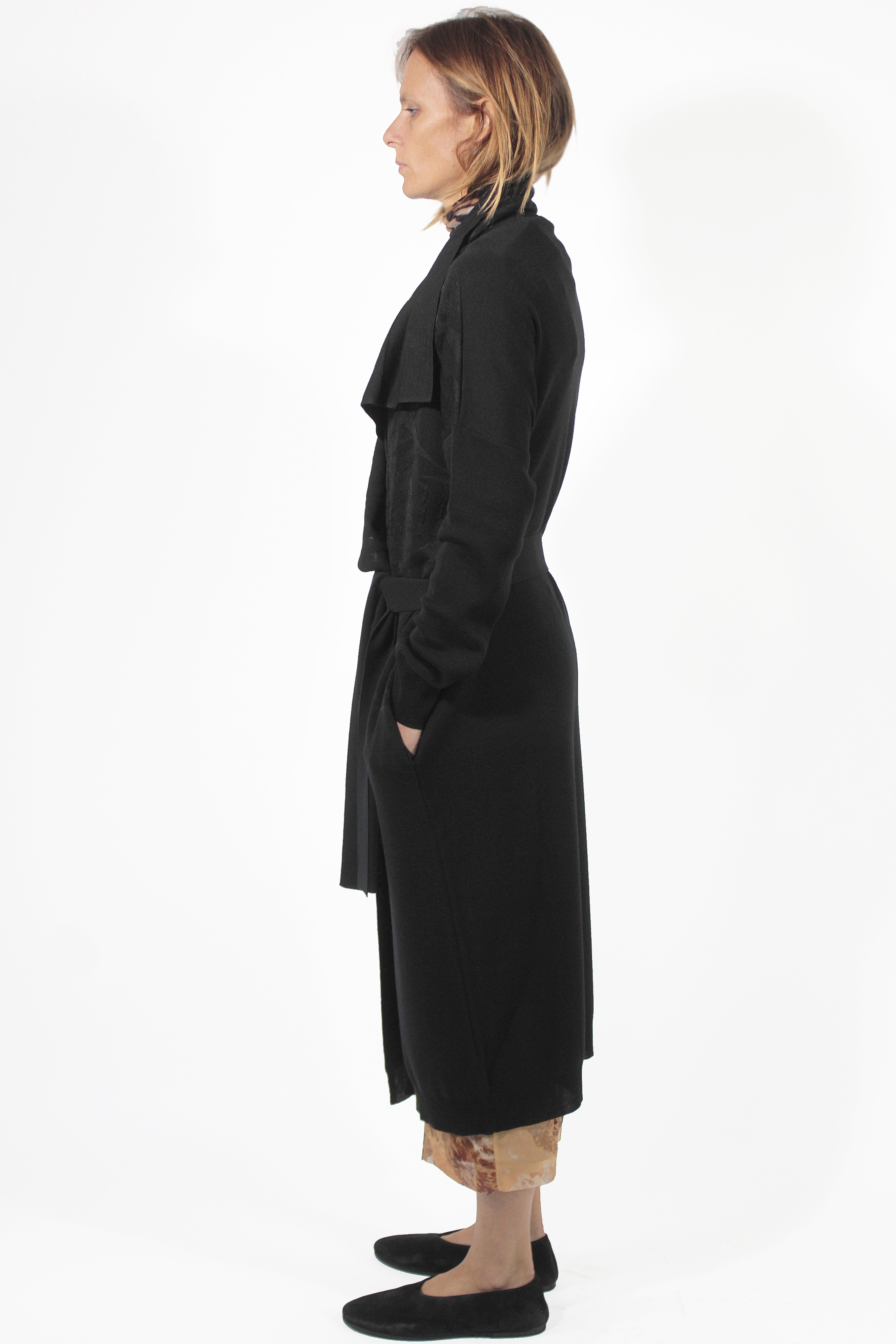 Fuzzi CARDIGANS Long Belt Cardigan