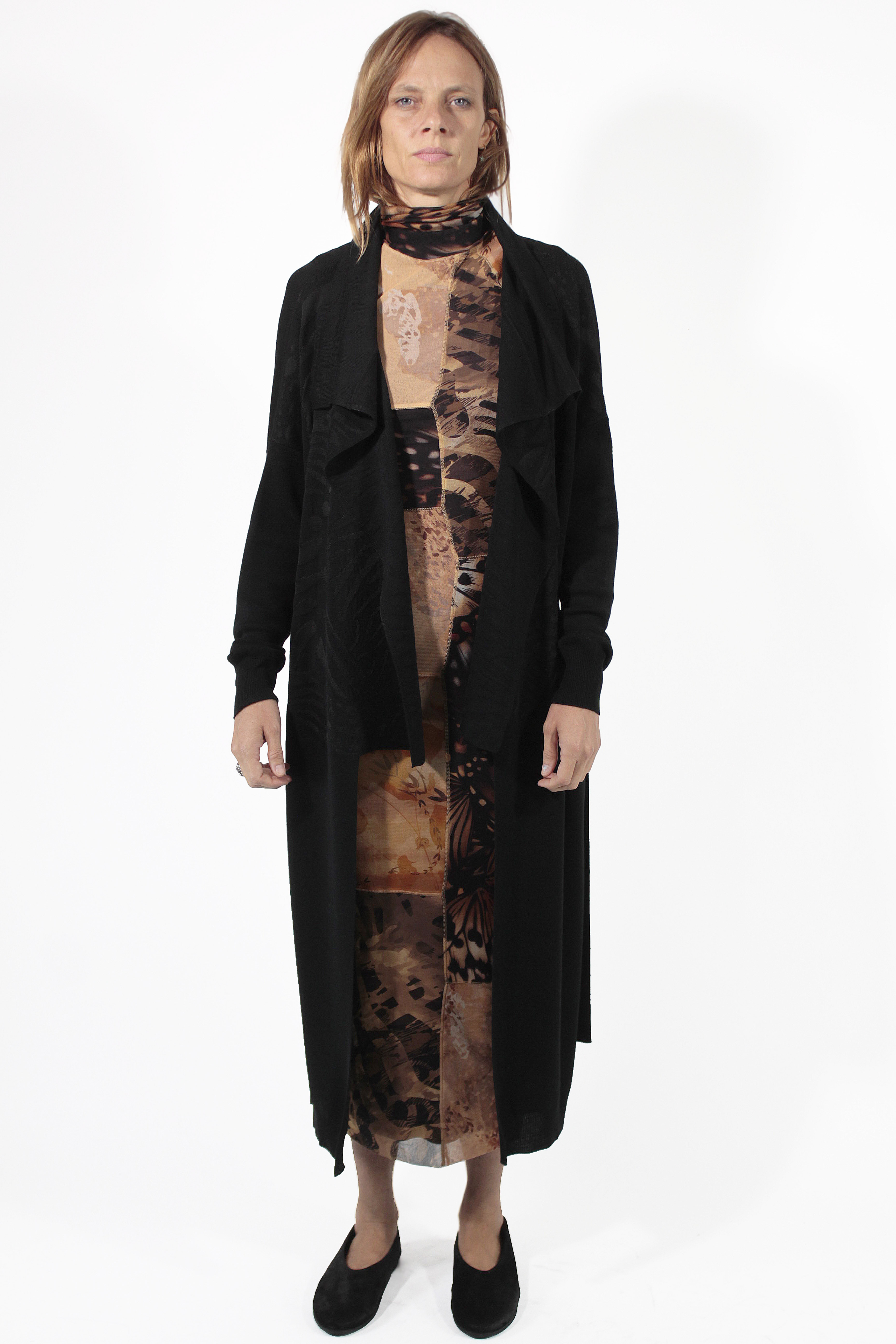 Fuzzi CARDIGANS Long Belt Cardigan