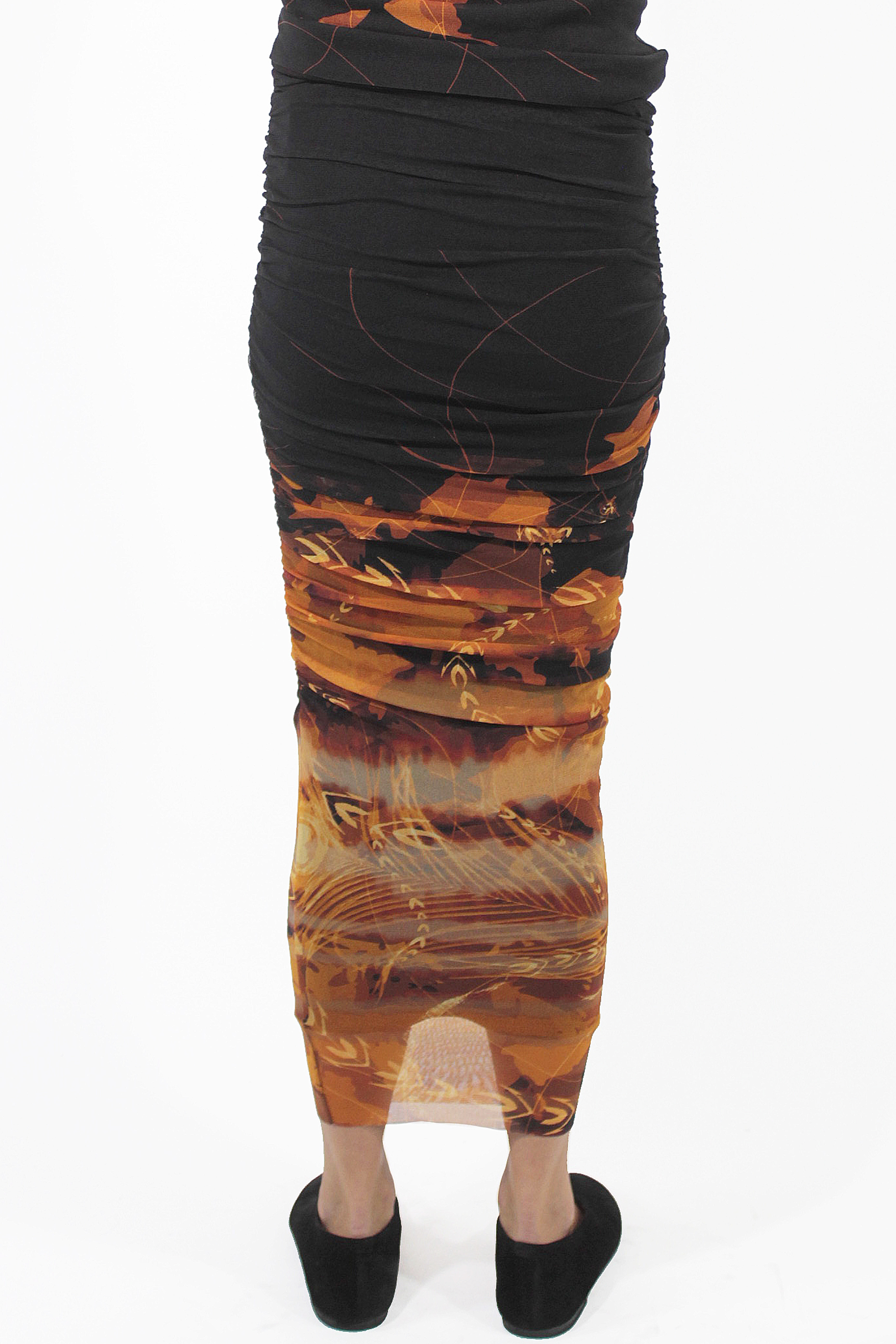 Fuzzi GONNE Straight Stretch Skirt