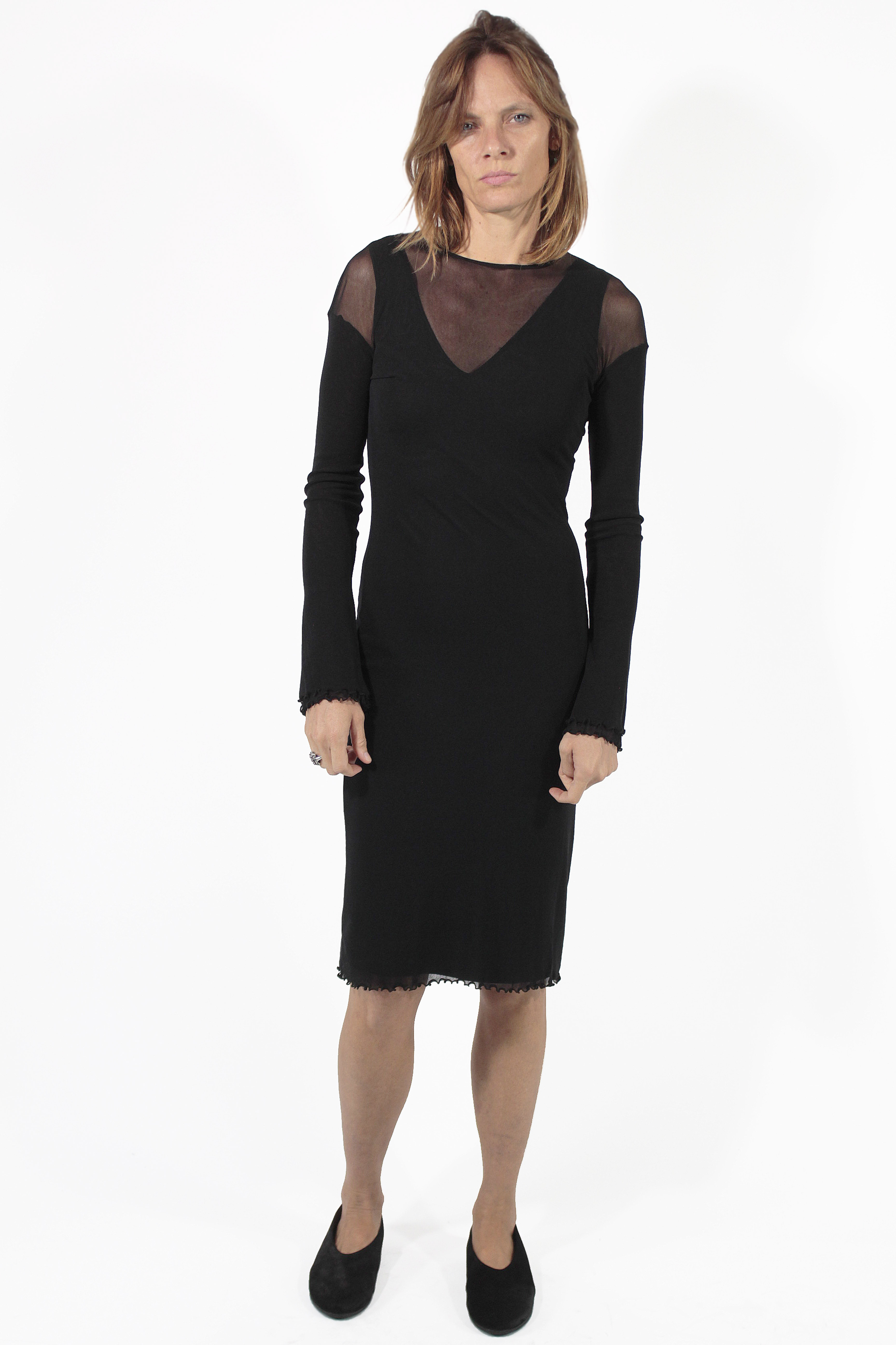 Fuzzi KLEID Double Long Dress
