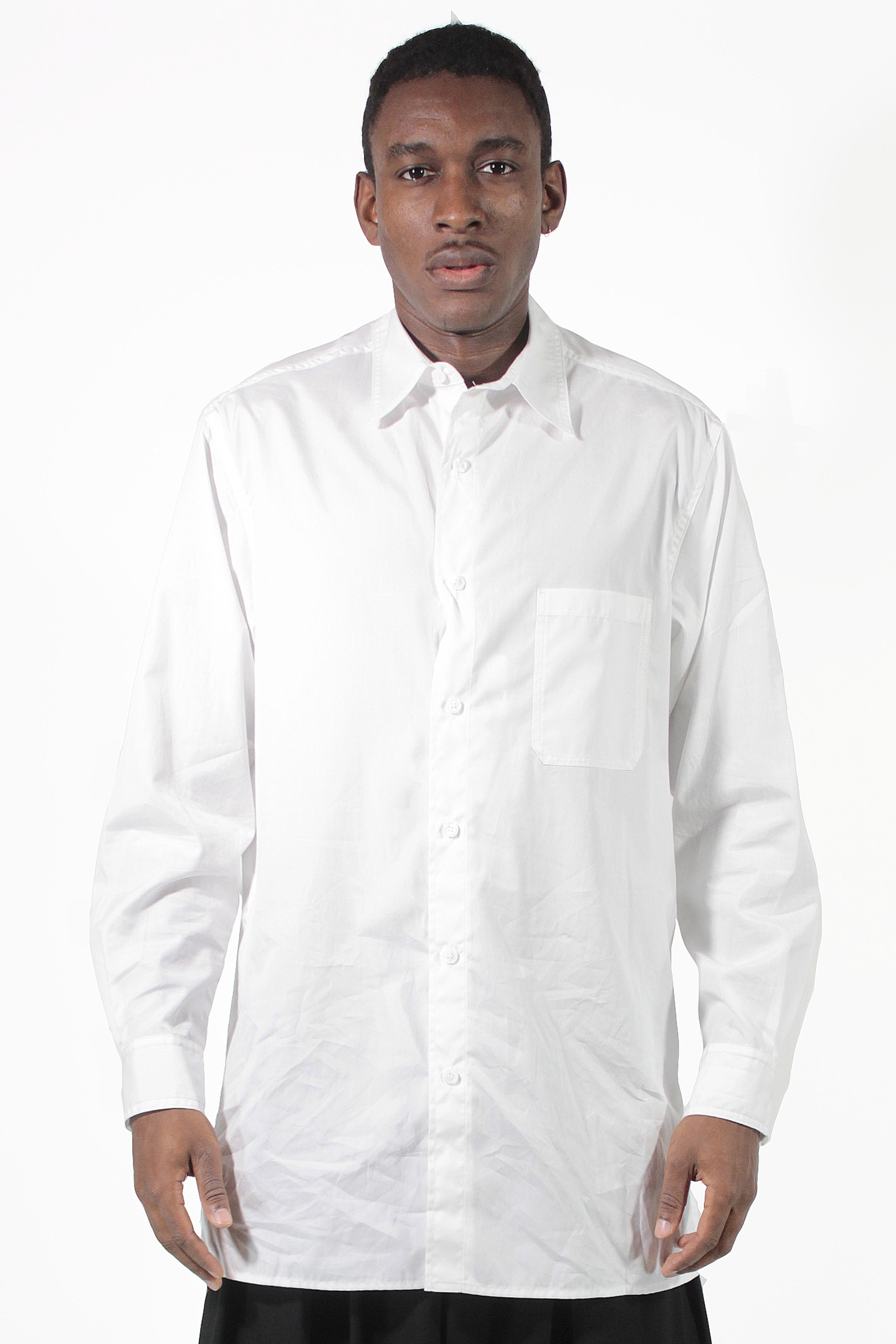 Yohji Yamamoto Hemden Plain Stitch Shirt