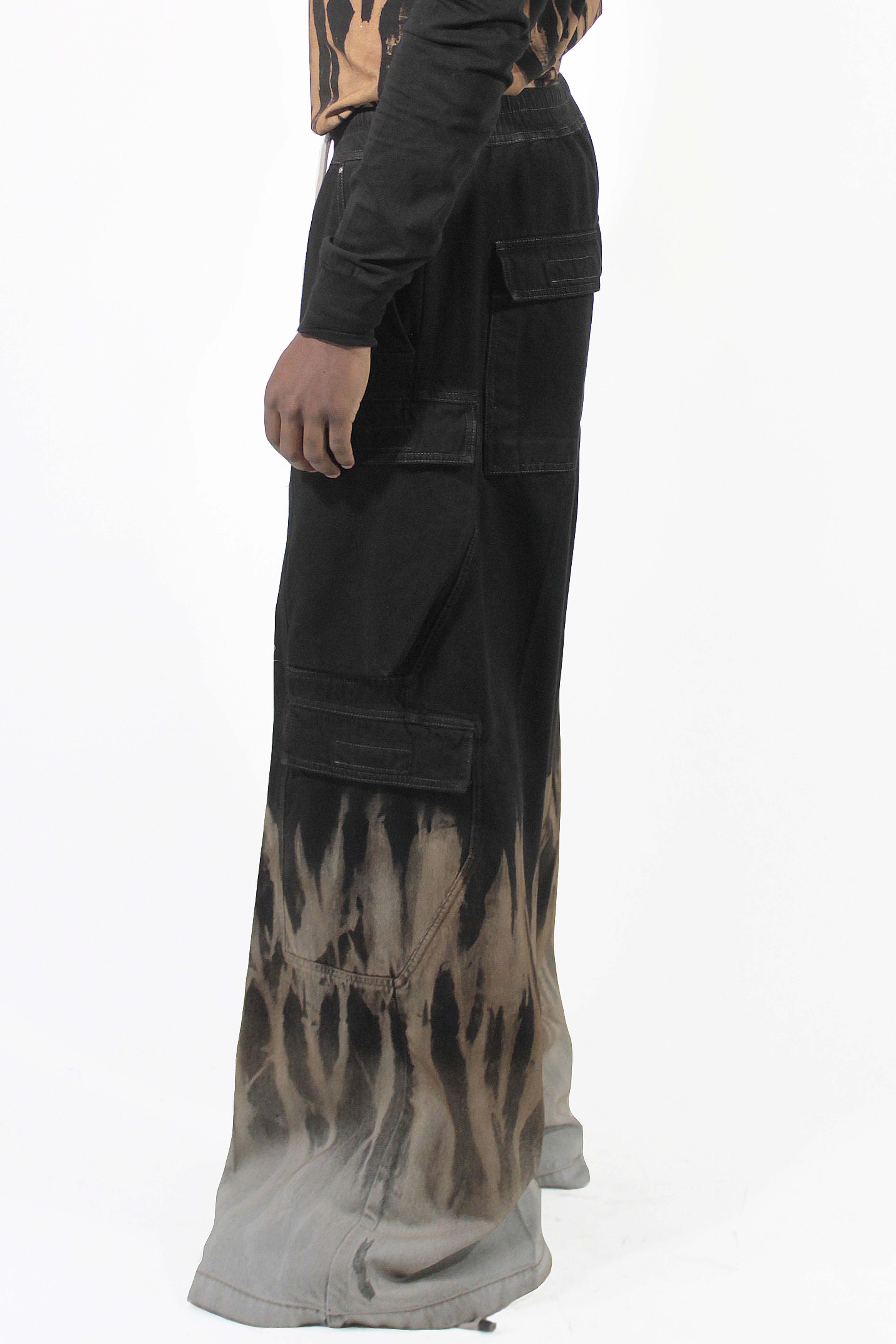 Rick Owens Pantalons Double Cargo Jumbo Belas