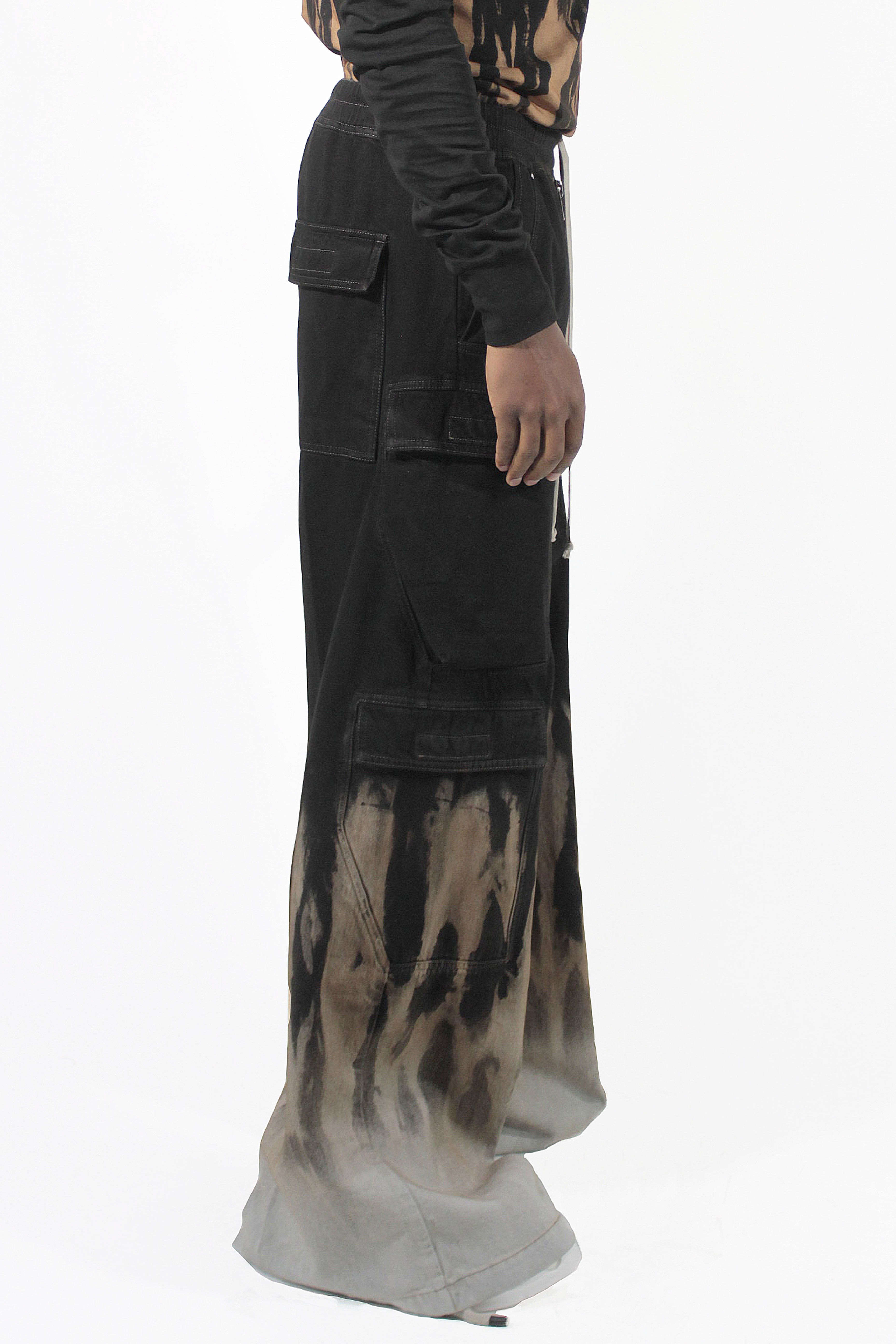 Rick Owens Pantalons Double Cargo Jumbo Belas