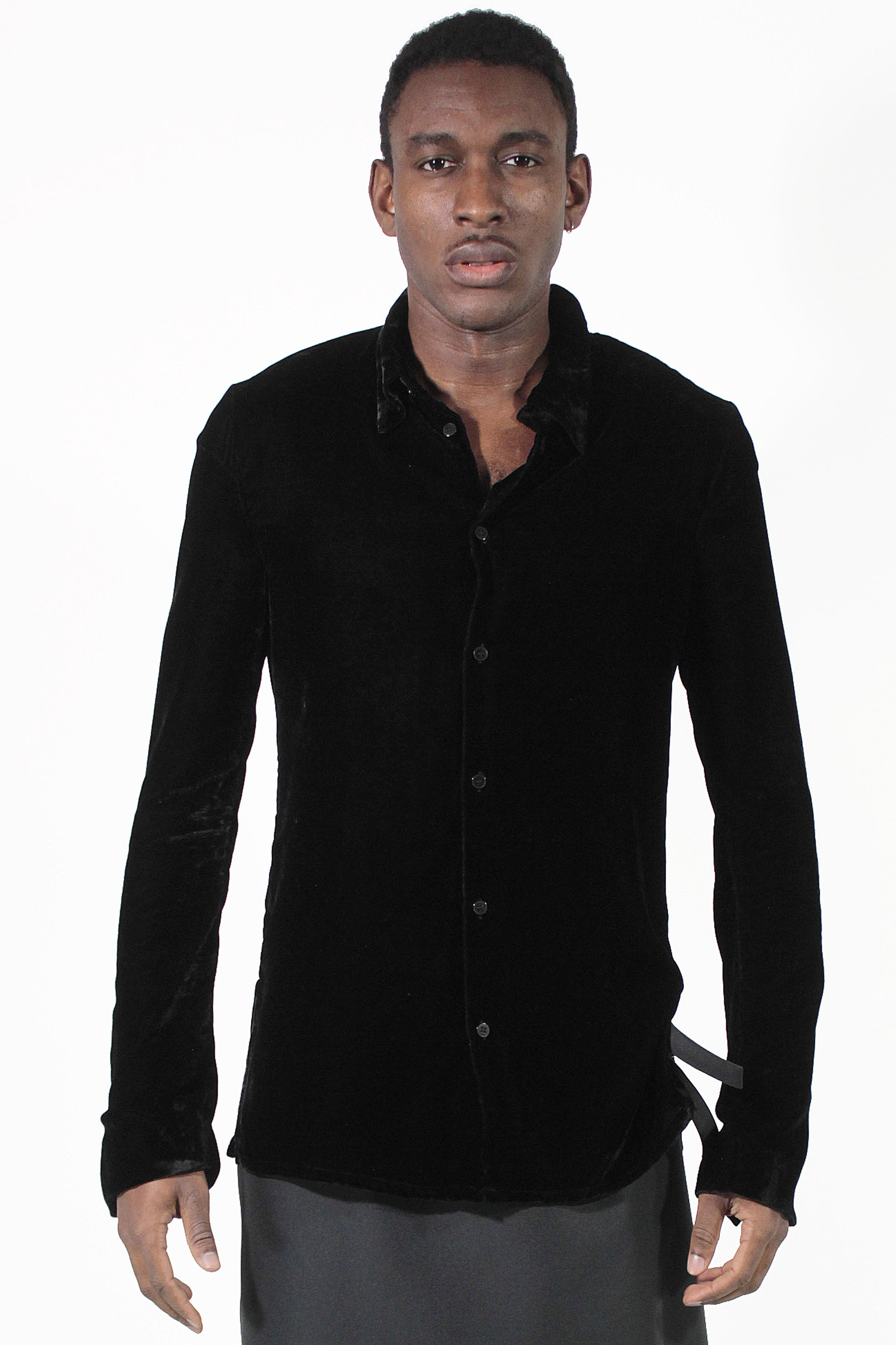 Sapio シャツ Veil Velvet Shirt