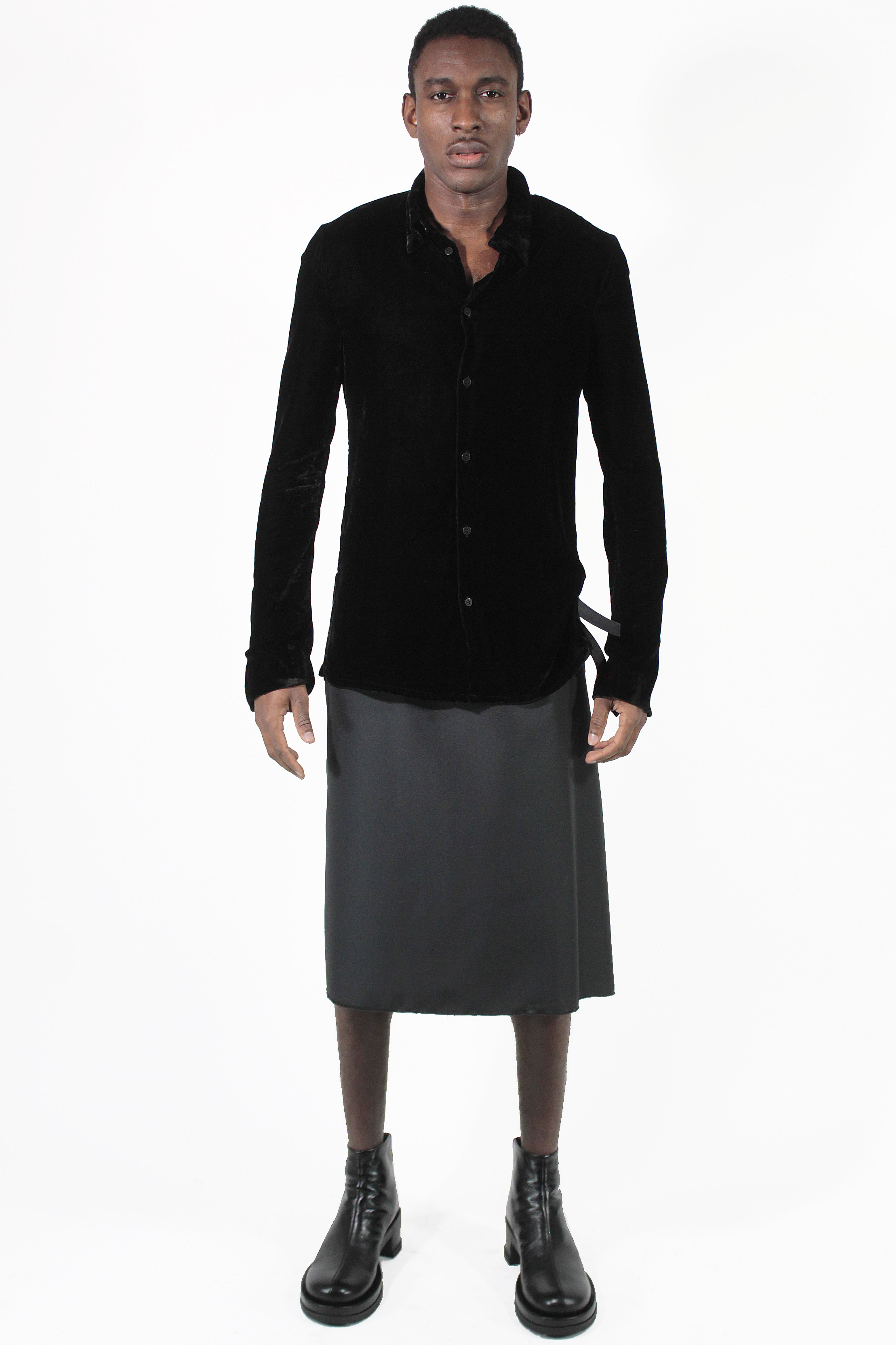 Sapio 셔츠 Veil Velvet Shirt
