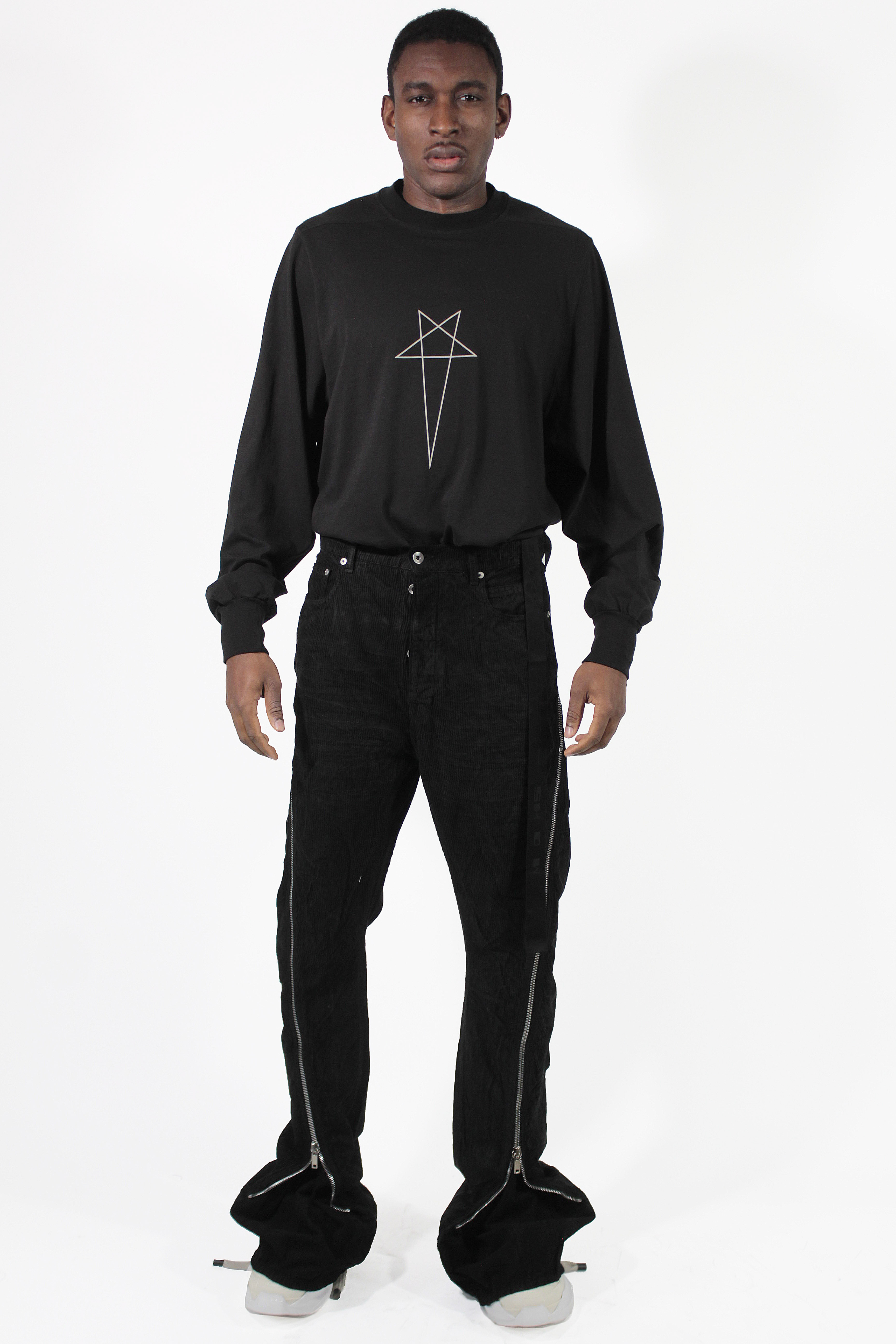 Rick Owens 바지 Bolan Banana Pants
