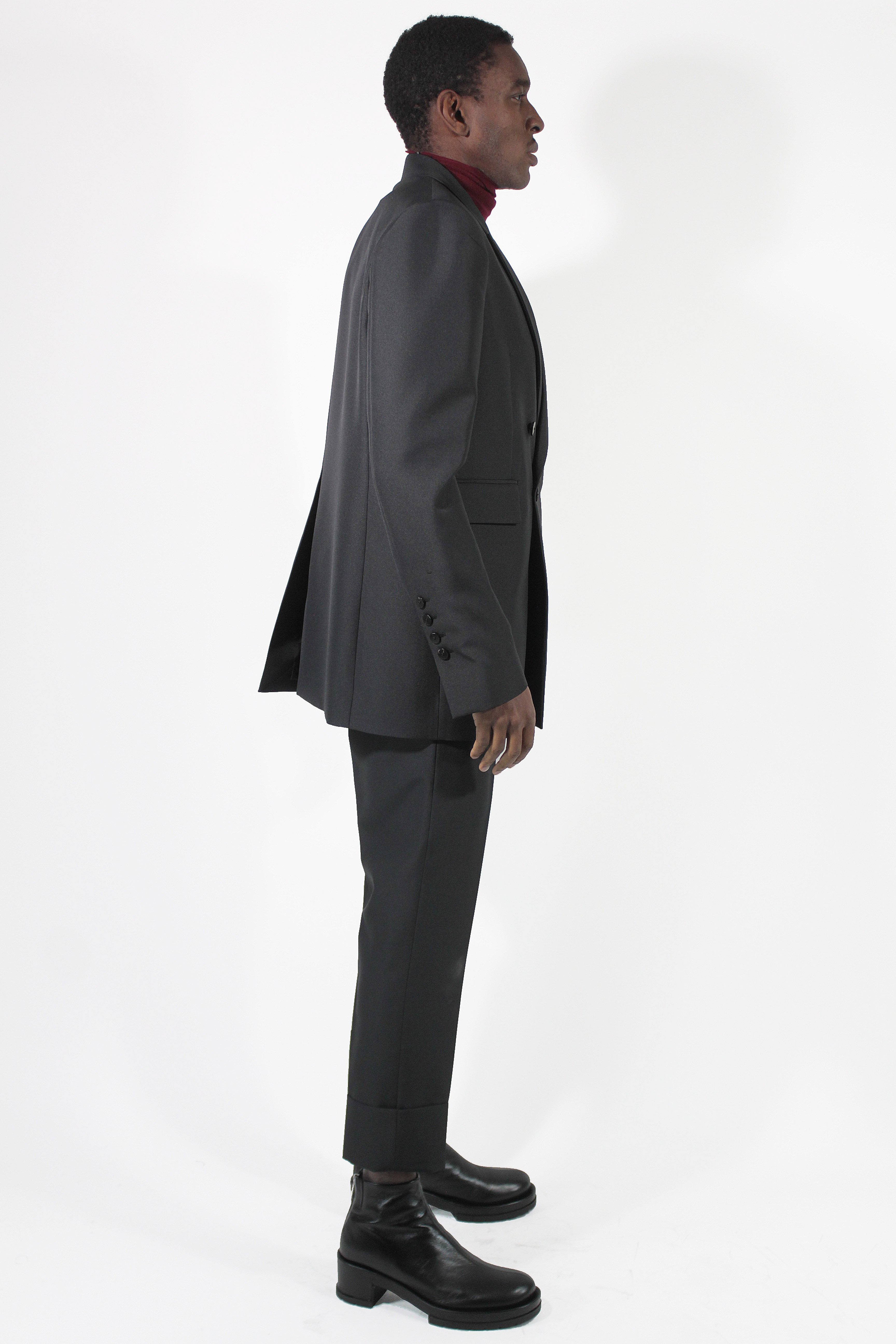 Sapio Giacche D. Breasted Natte Jacket
