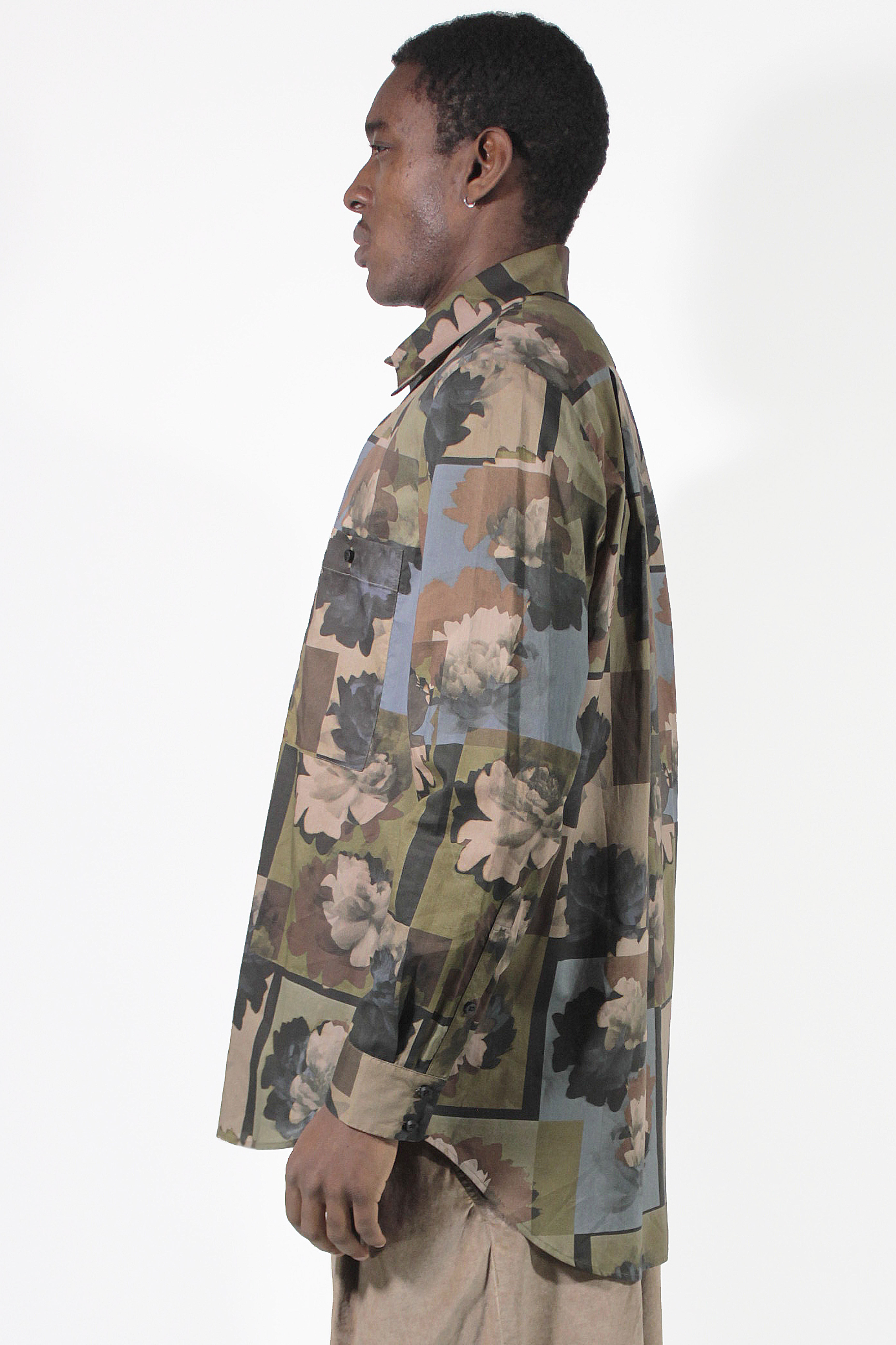 Uma Wang Camicie Tab Army Shirt 2