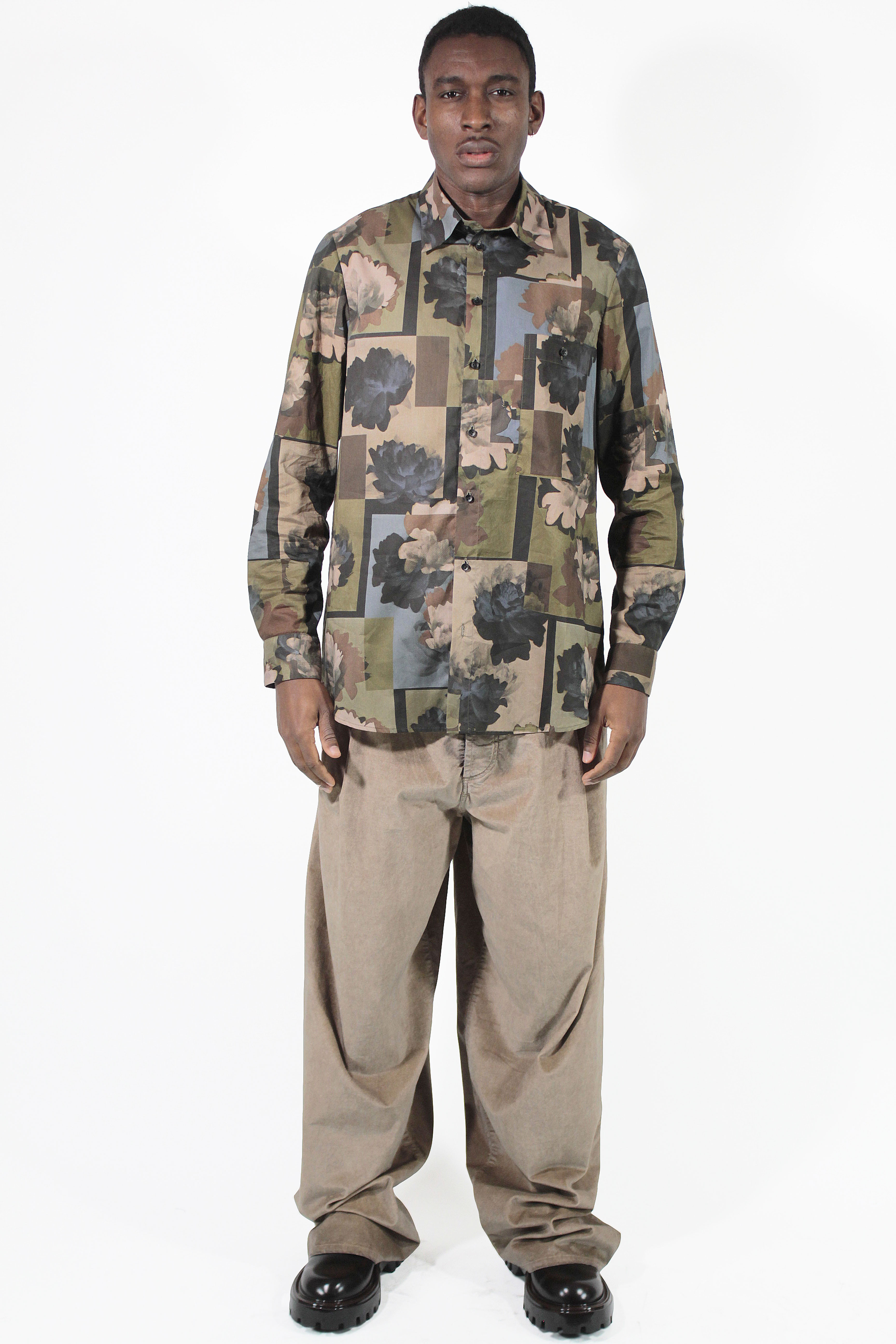 Uma Wang Camicie Tab Army Shirt