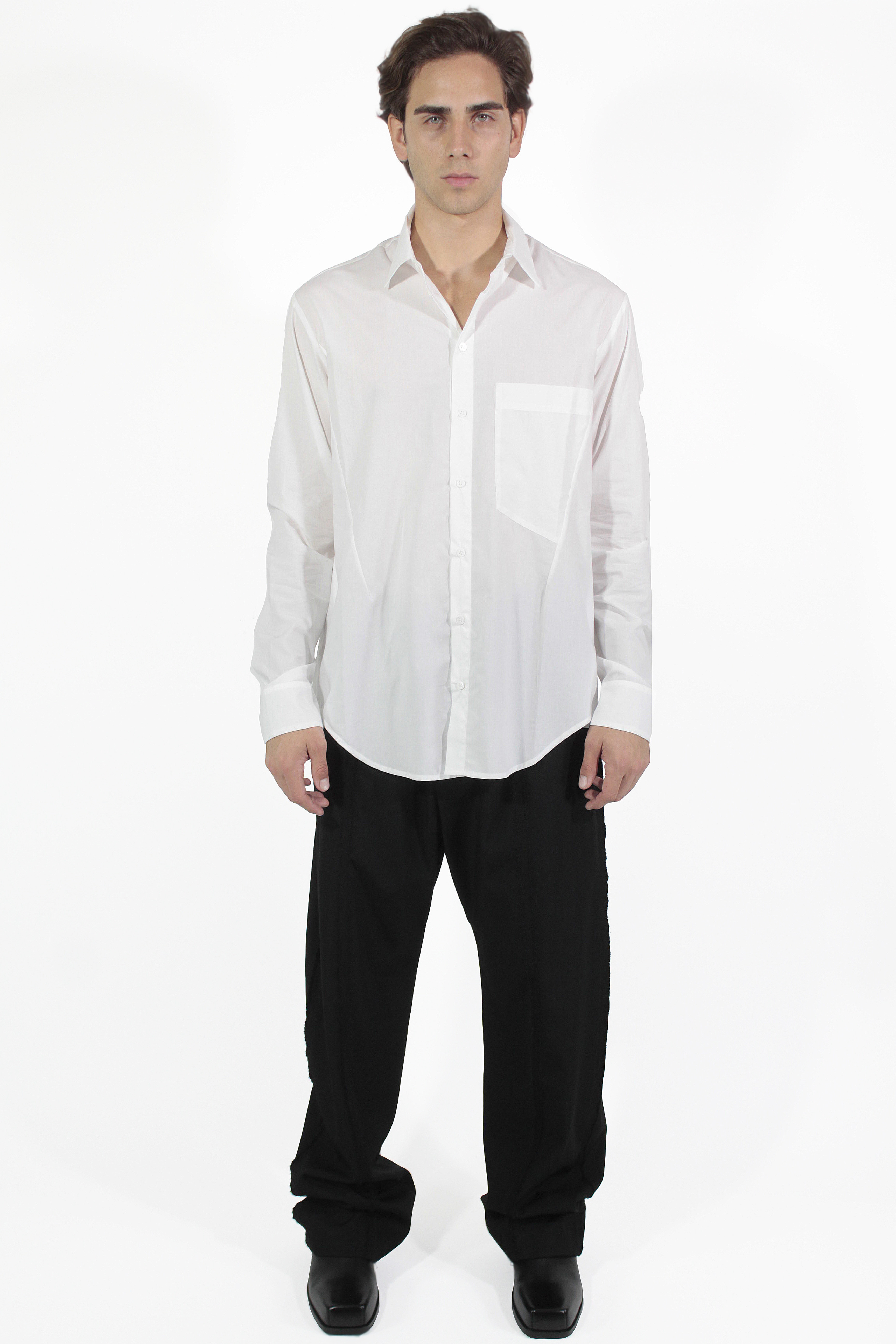 Giovanni Cavagna 셔츠 Buttons Straight Shirt
