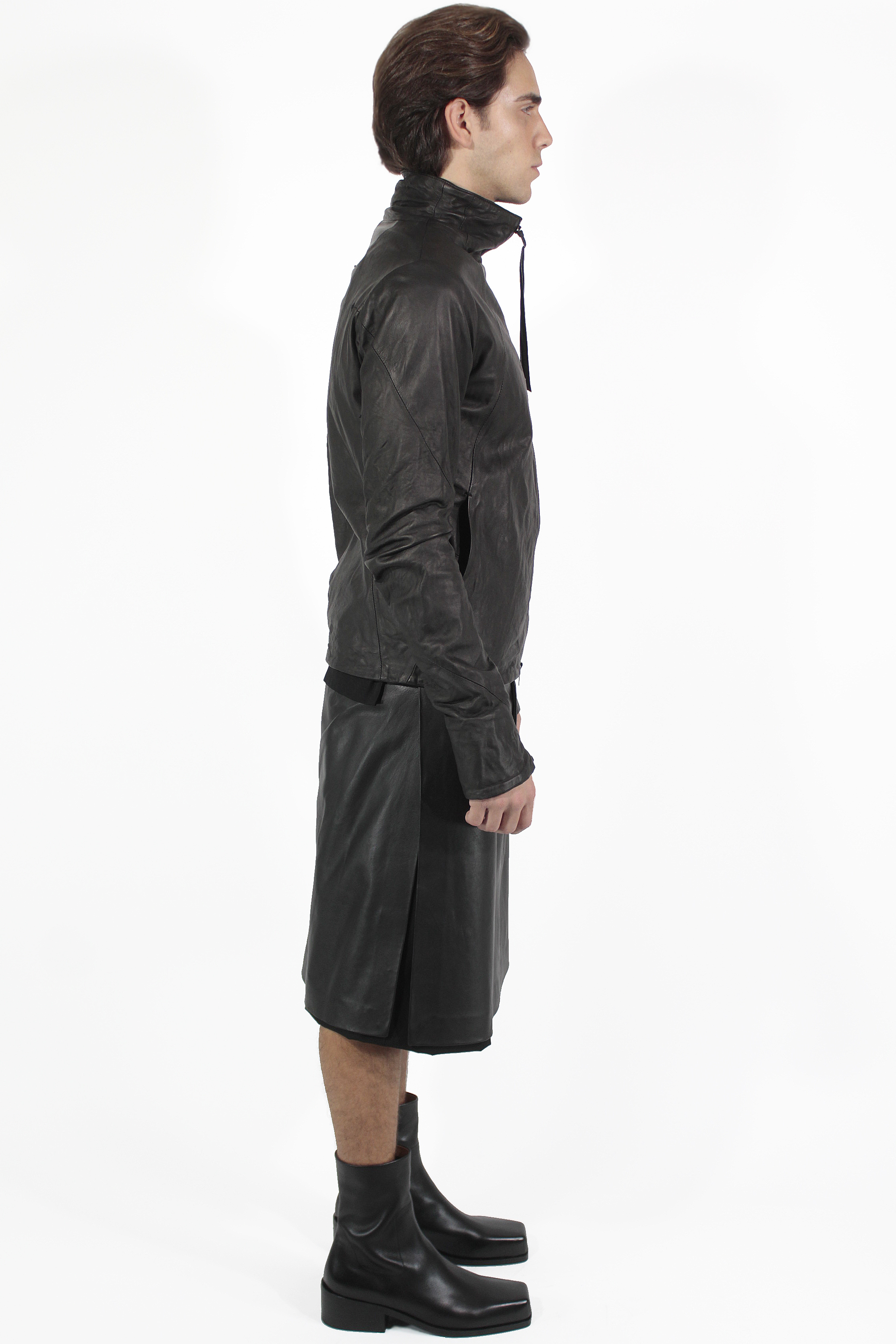 Giovanni Cavagna Jacken Leather Zip Jacket