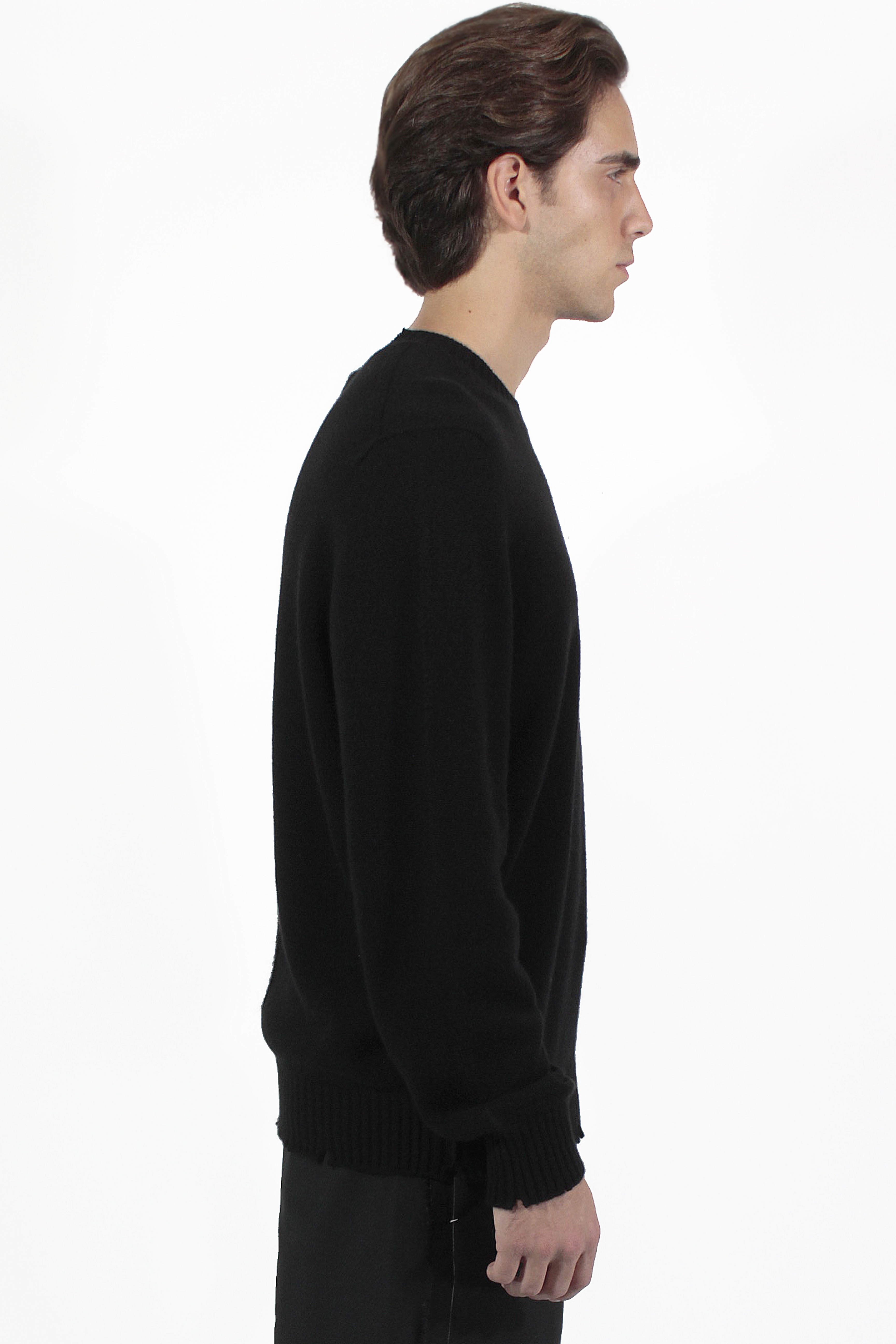 Giovanni Cavagna Maglie Round Knit Sweater
