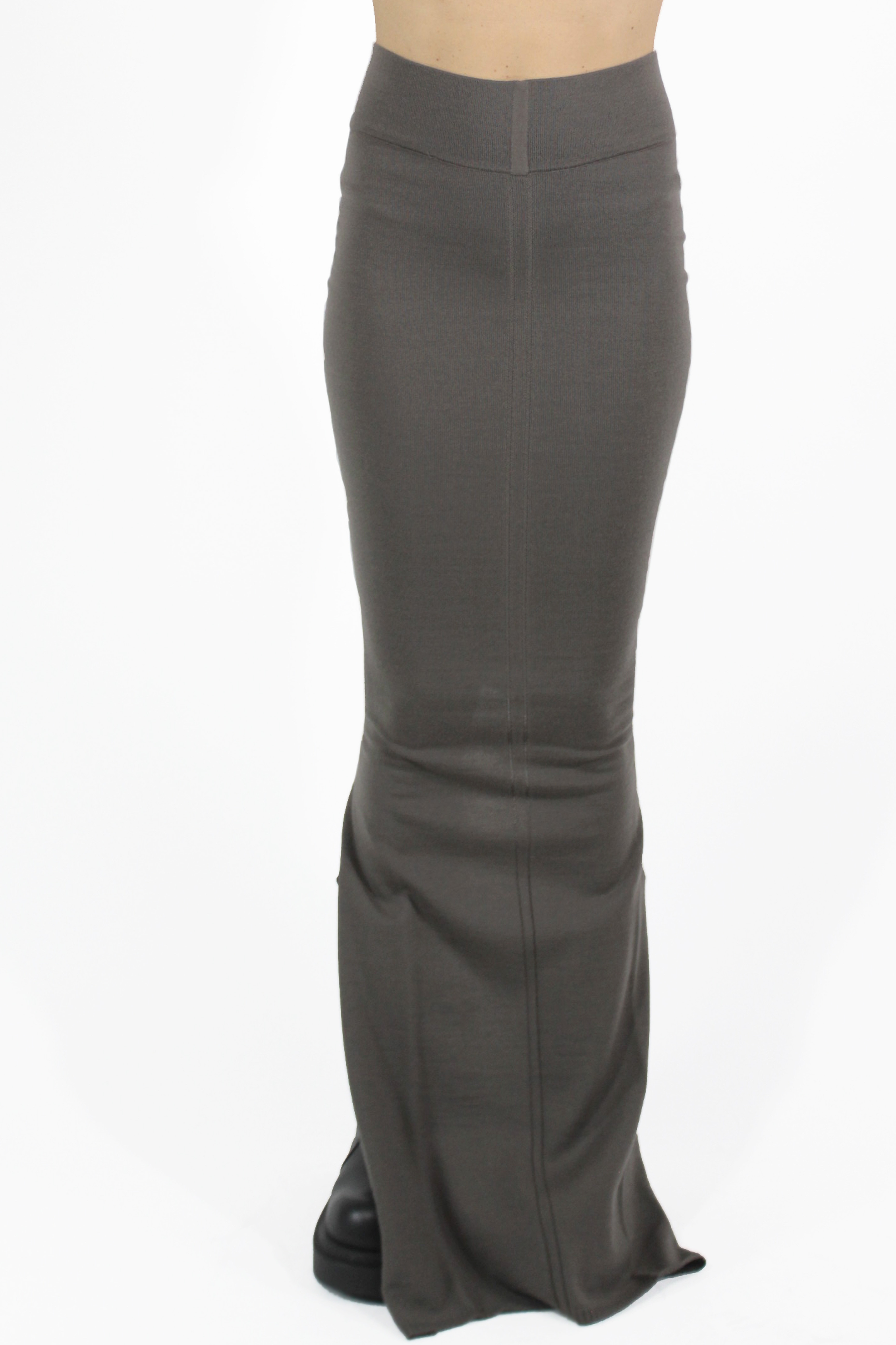 Rick Owens ROCKE Pillar Knit Skirt