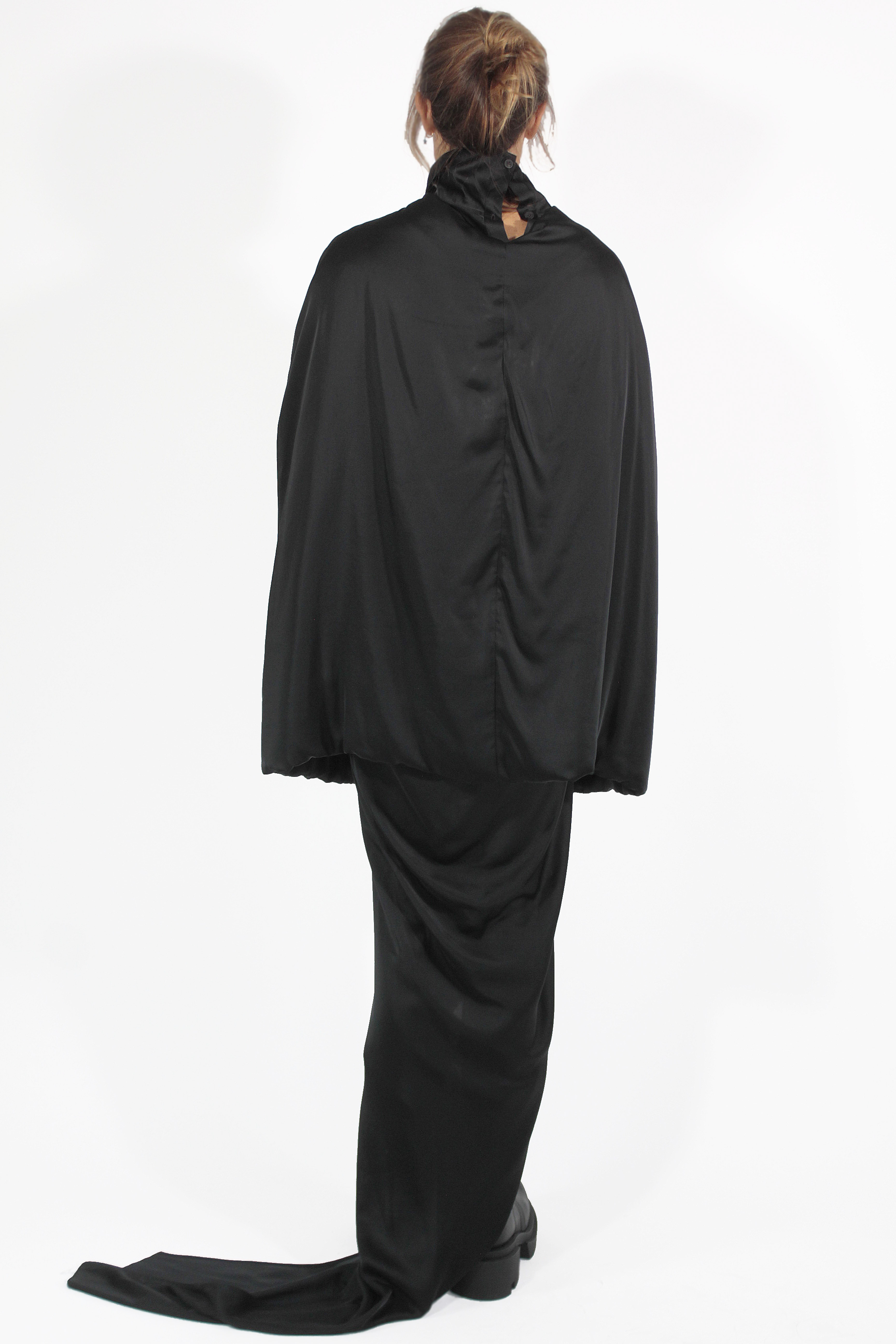 Rick Owens GIACCHE Short Masto Cape