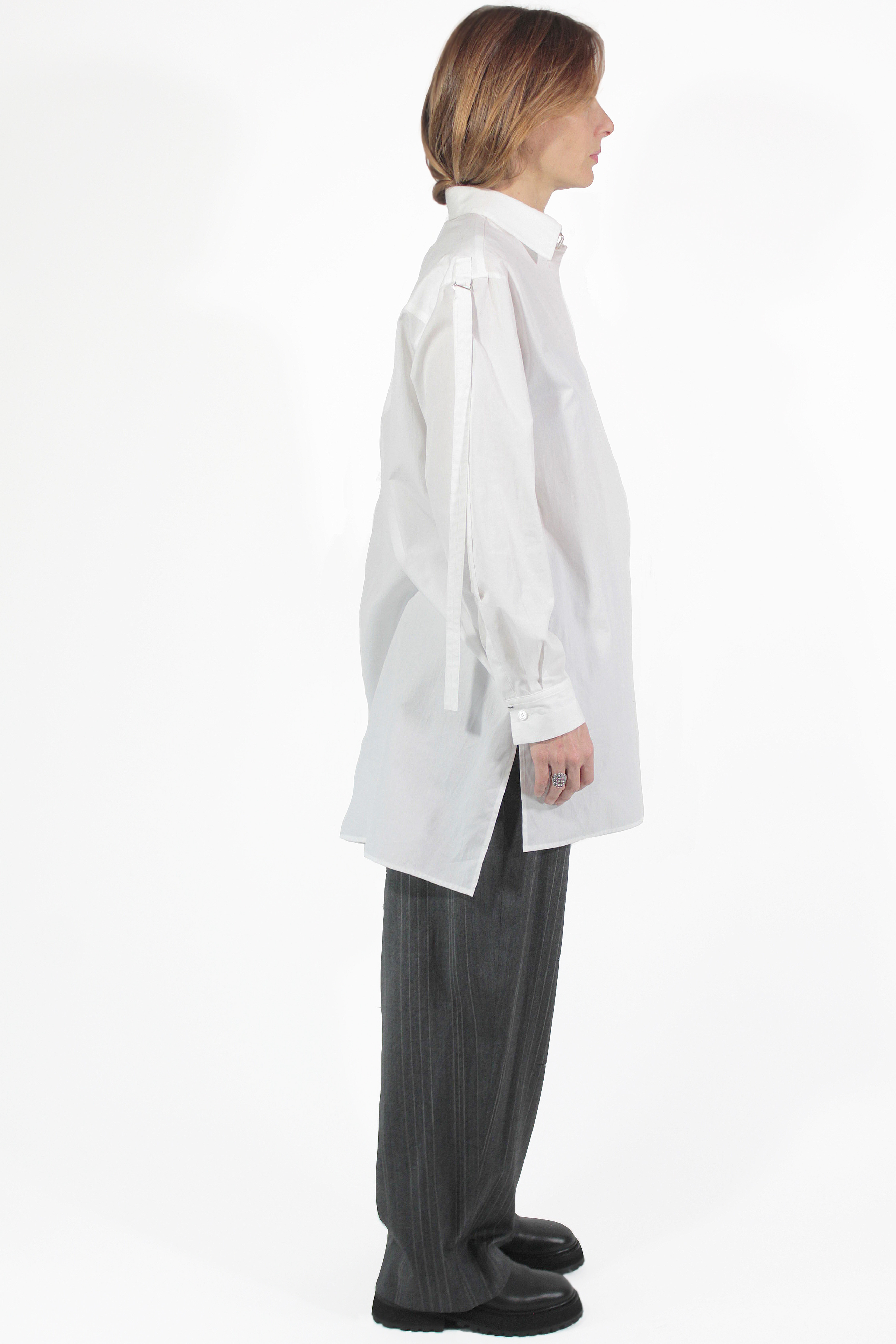 Yohji Yamamoto シャツ I-collar Sleeve Shirt