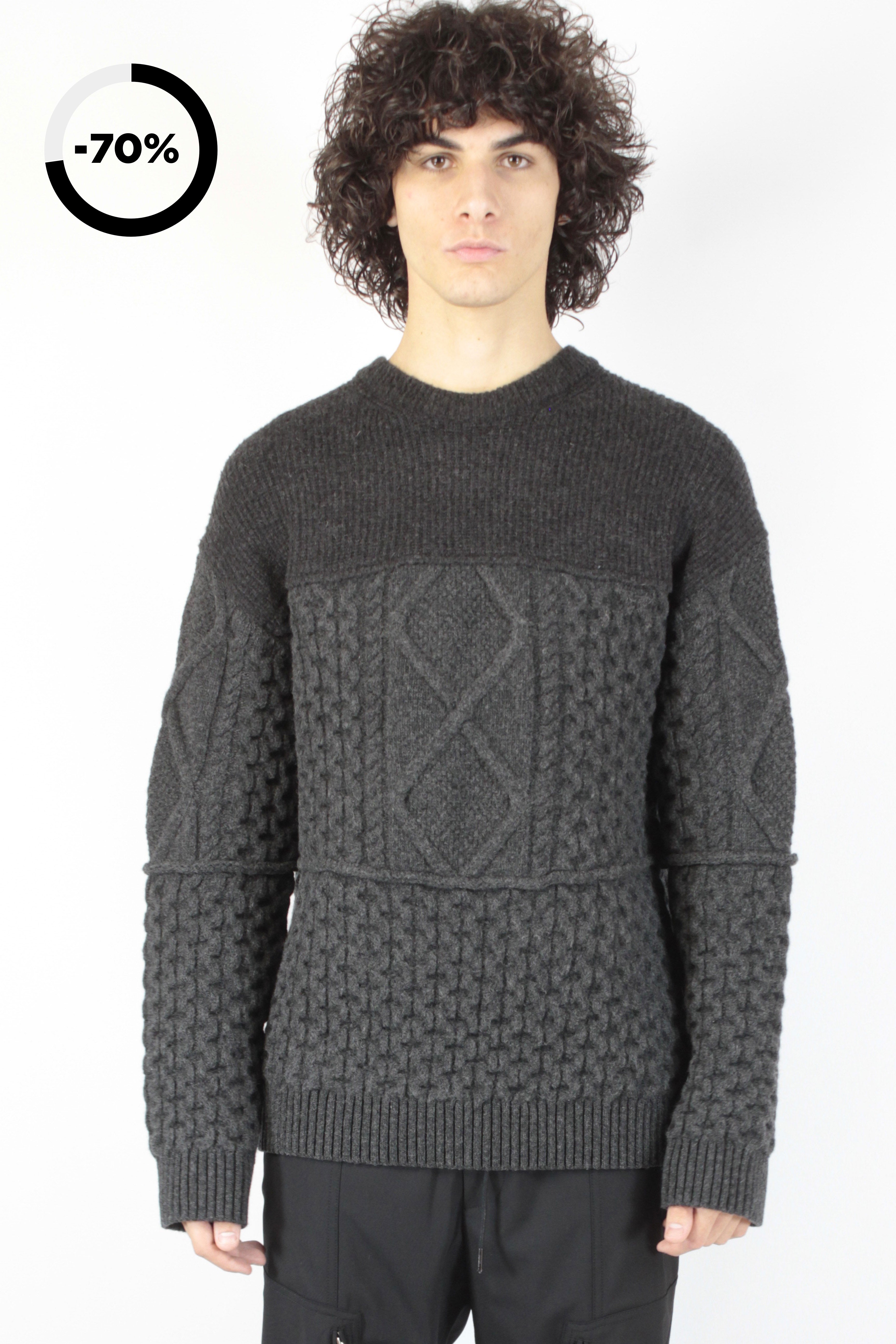 Juun. J 针织品 Ls Worked Sweater