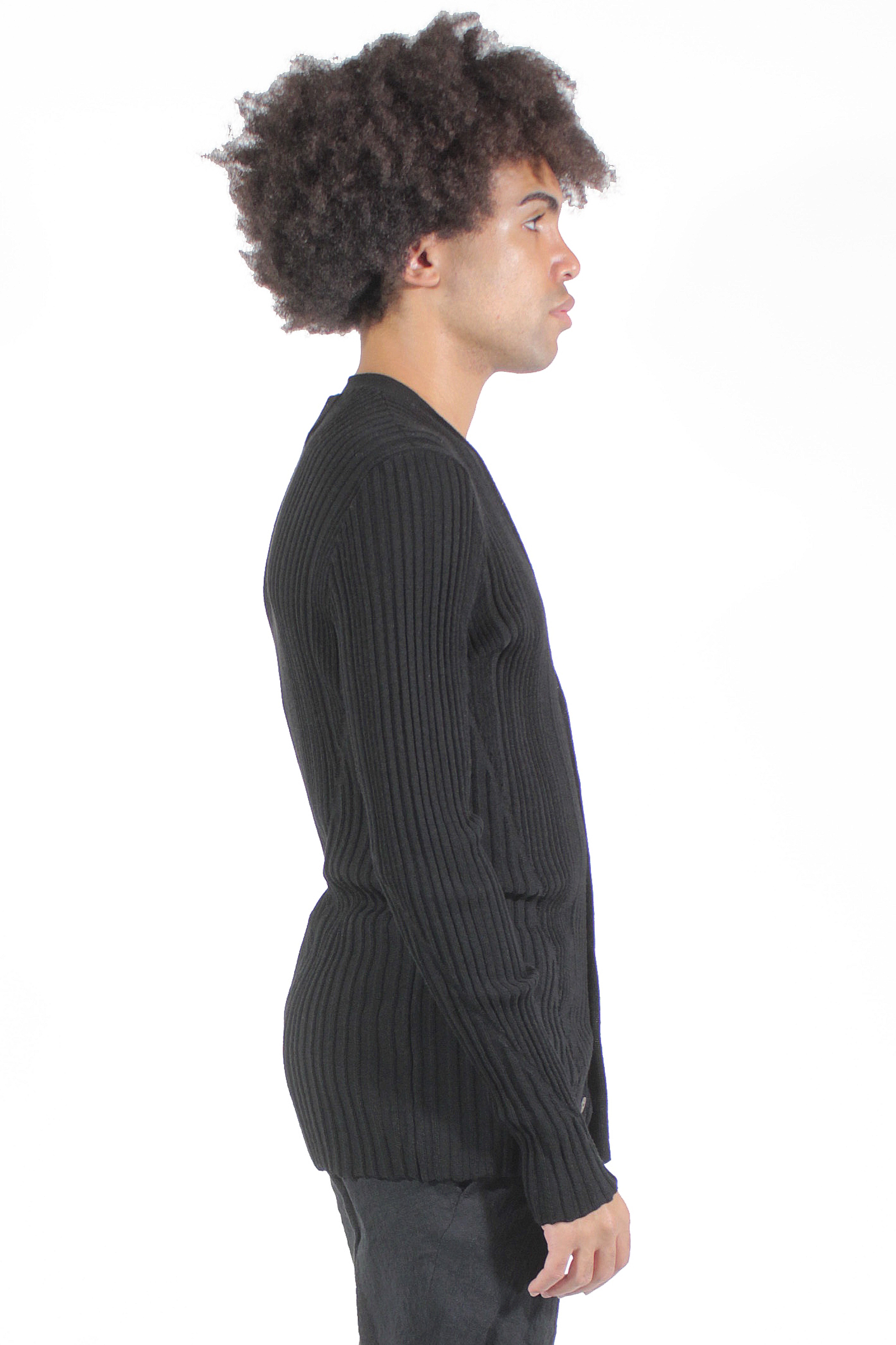 ISSEY FUJITA Strickjacken Knitted Rib Cardigan