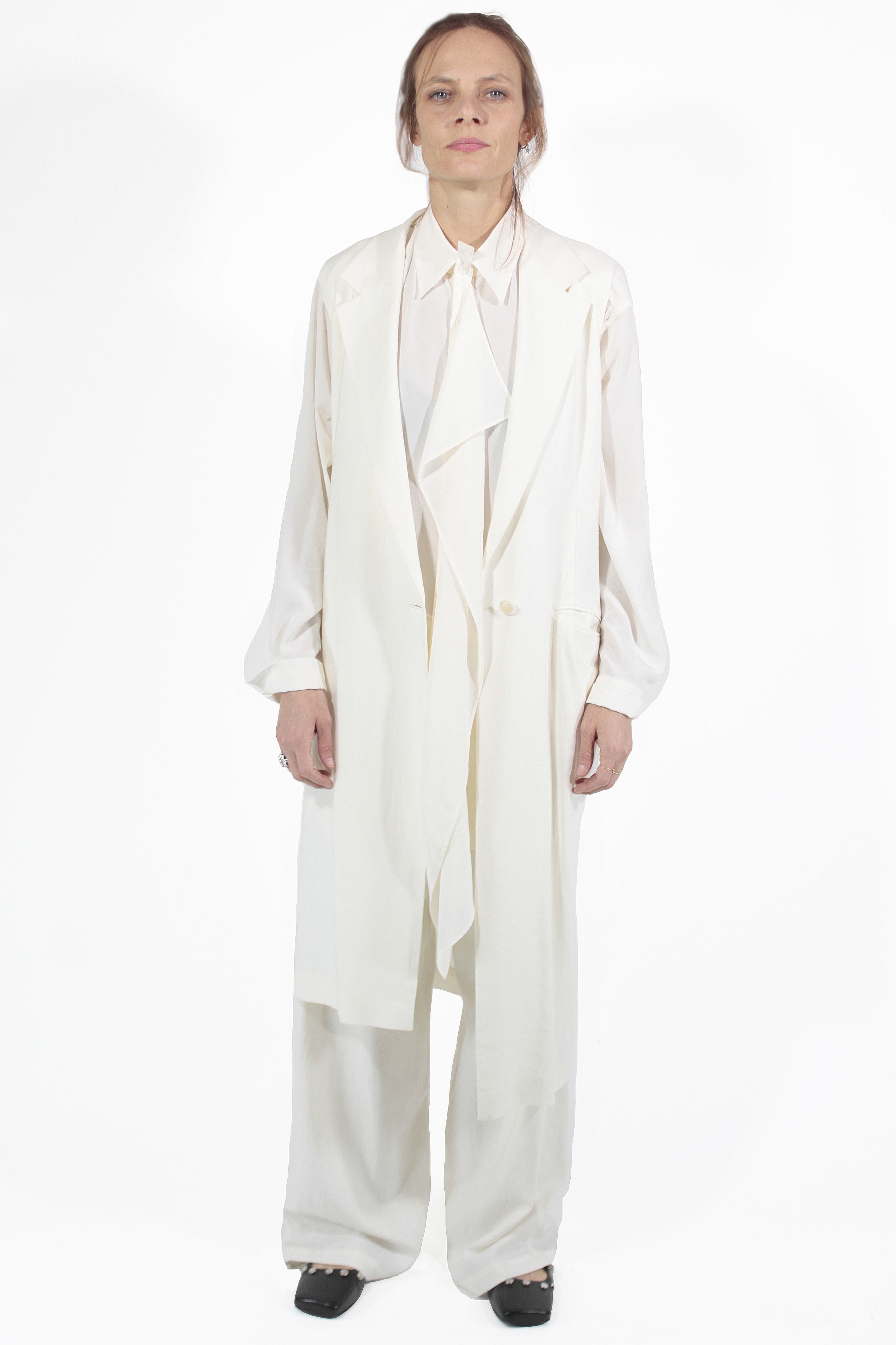 Yohji Yamamoto WESTE Sleeveless Asy Jacket