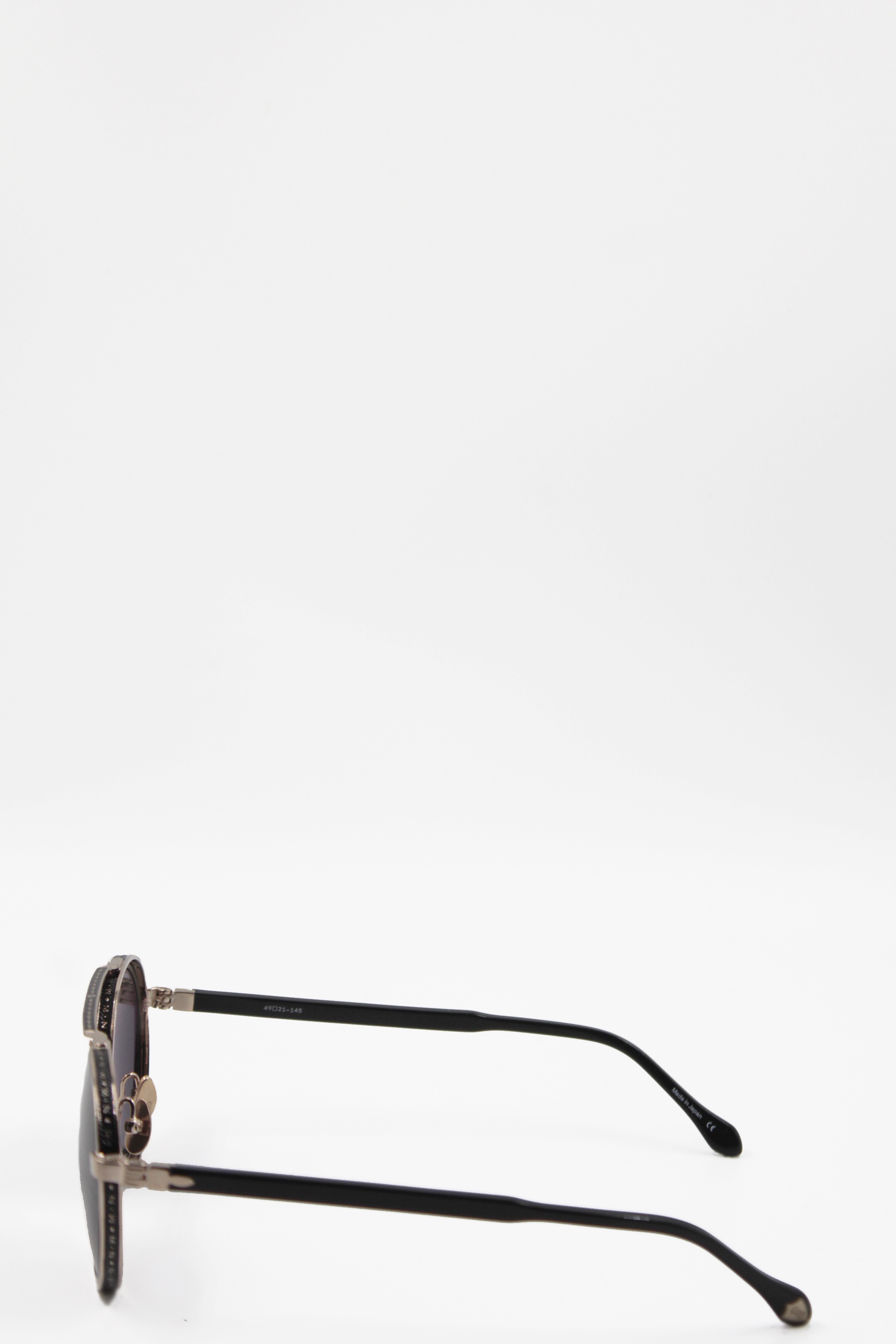 Matsuda Eyewear Sunglasses Almost Aviator Sunglasses