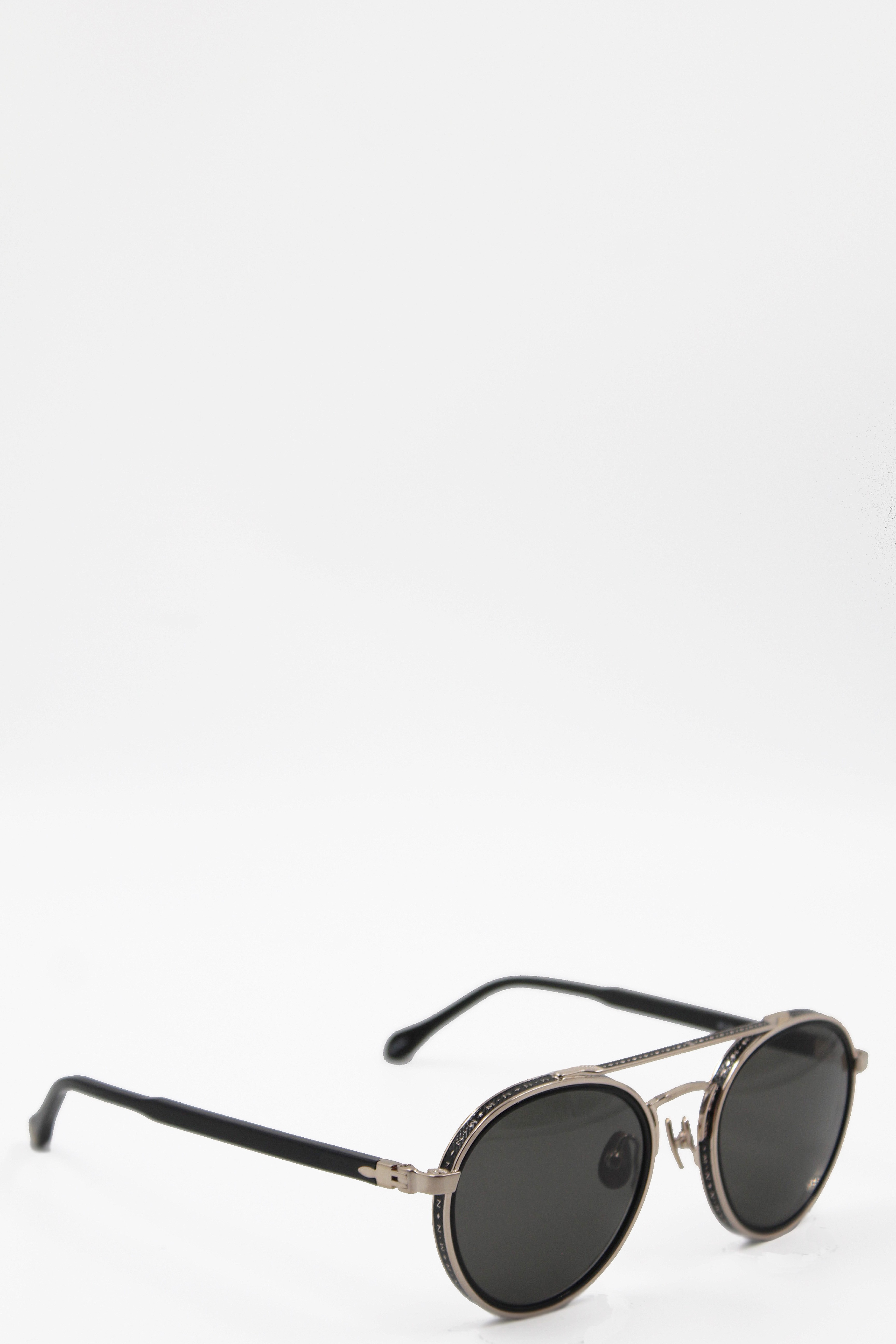 Matsuda Eyewear Lunettes de soleil Almost Aviator Sunglasses
