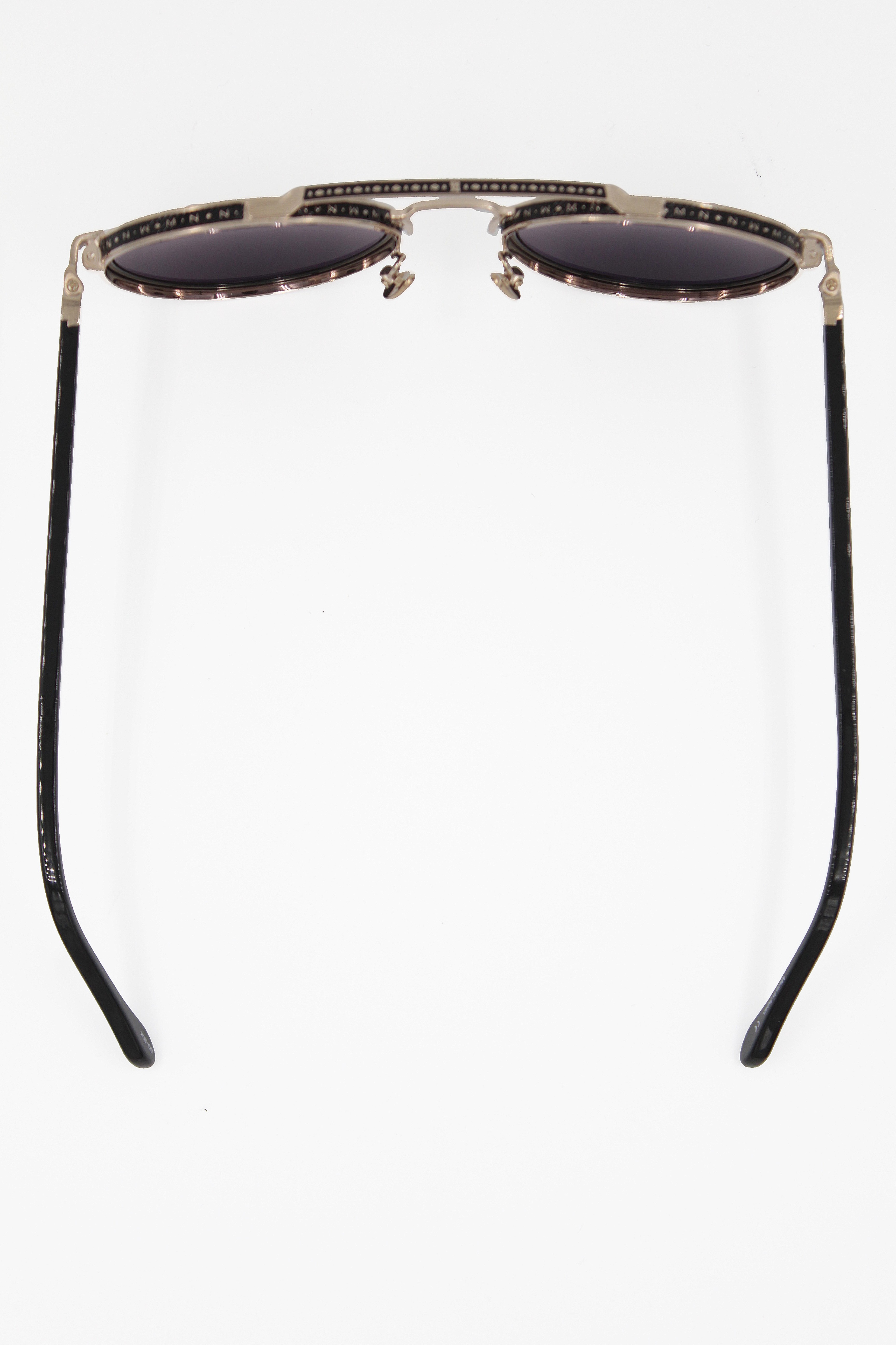 Matsuda Eyewear Lunettes de soleil Almost Aviator Sunglasses