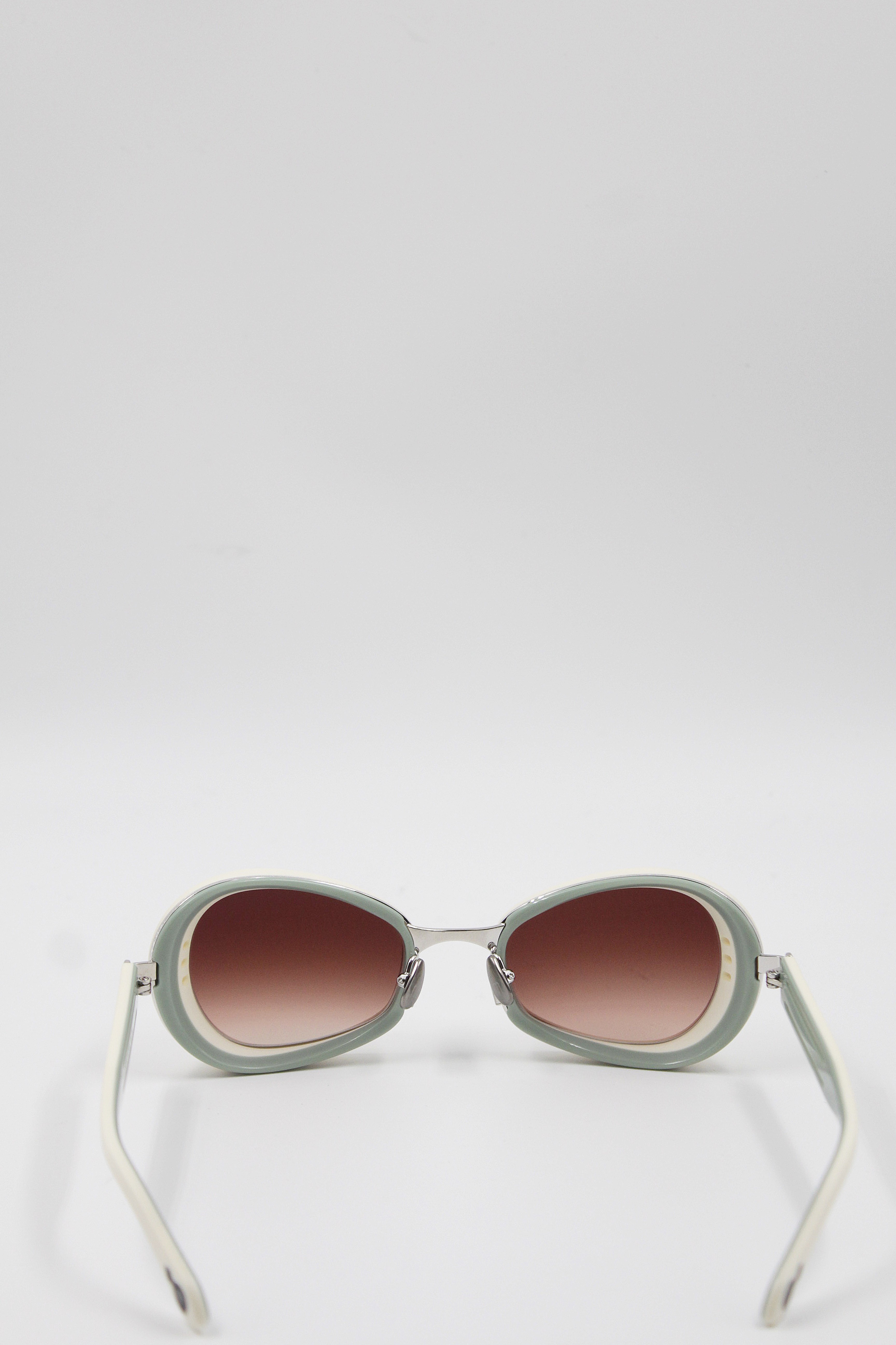 Matsuda Eyewear 太阳眼镜 Palladium Oval Sungalsses