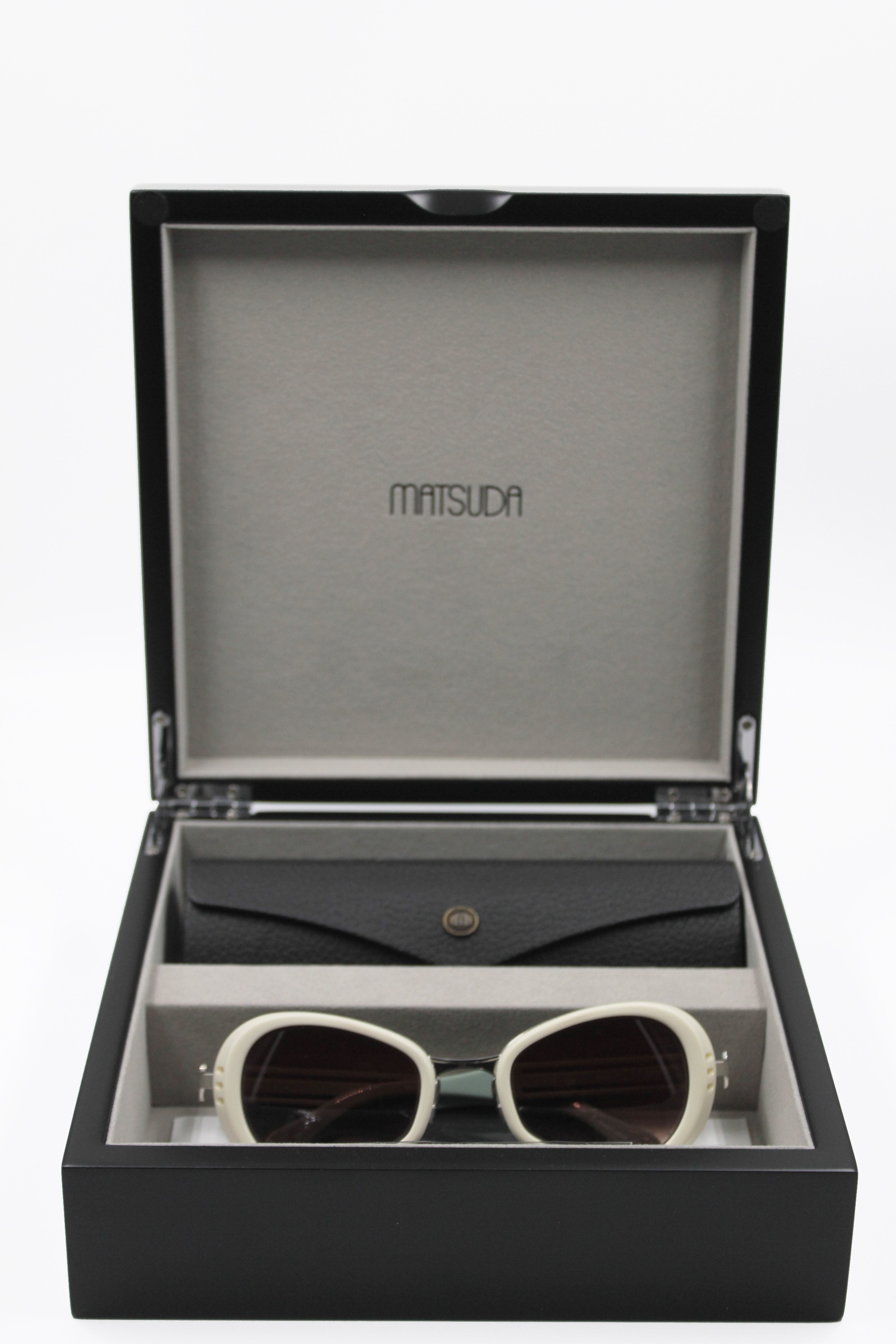 Matsuda Eyewear LUNETTES DE SOLEIL Palladium Oval Sungalsses