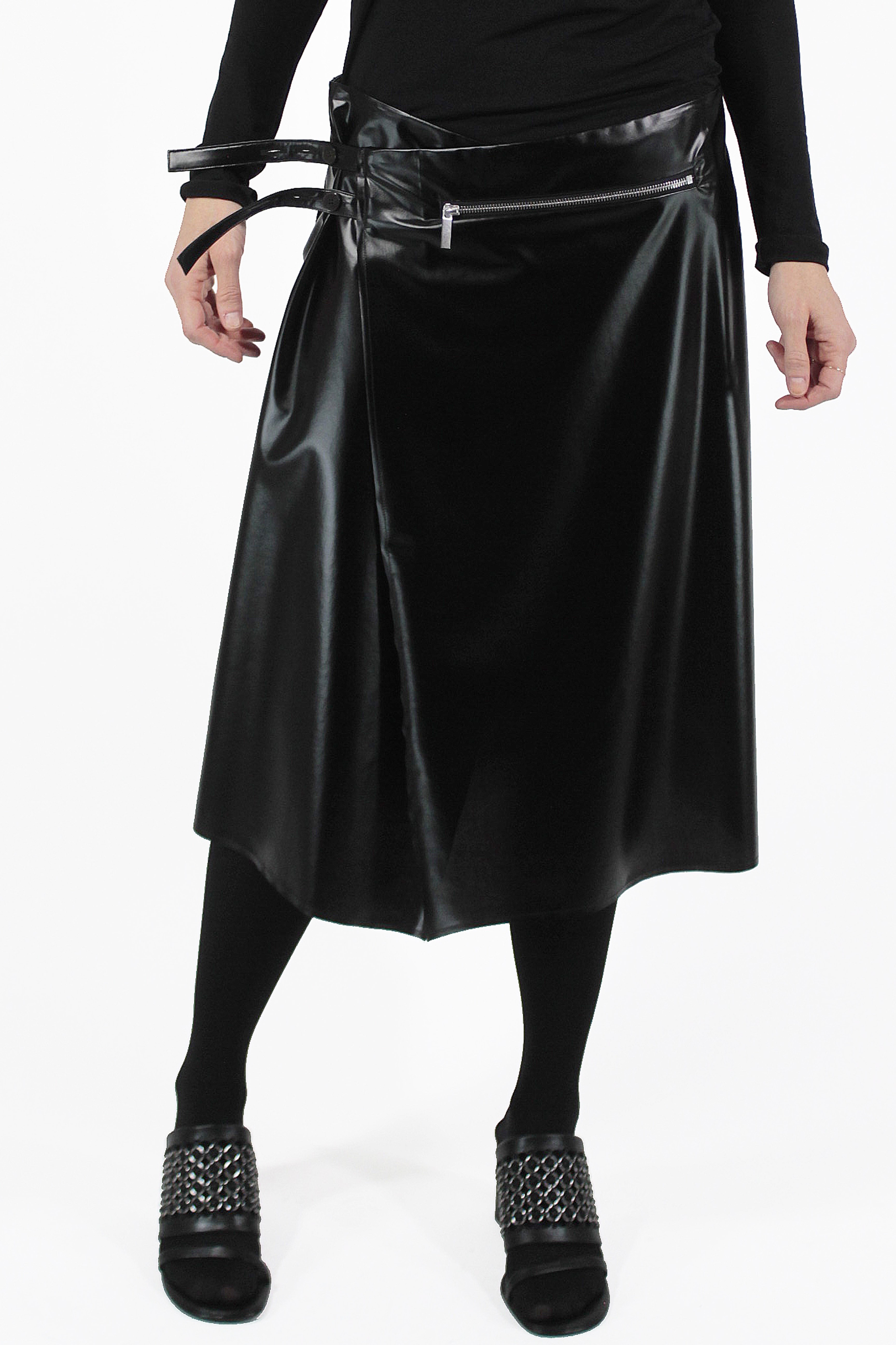 Sapio Donna Coated Gauze Skirt
