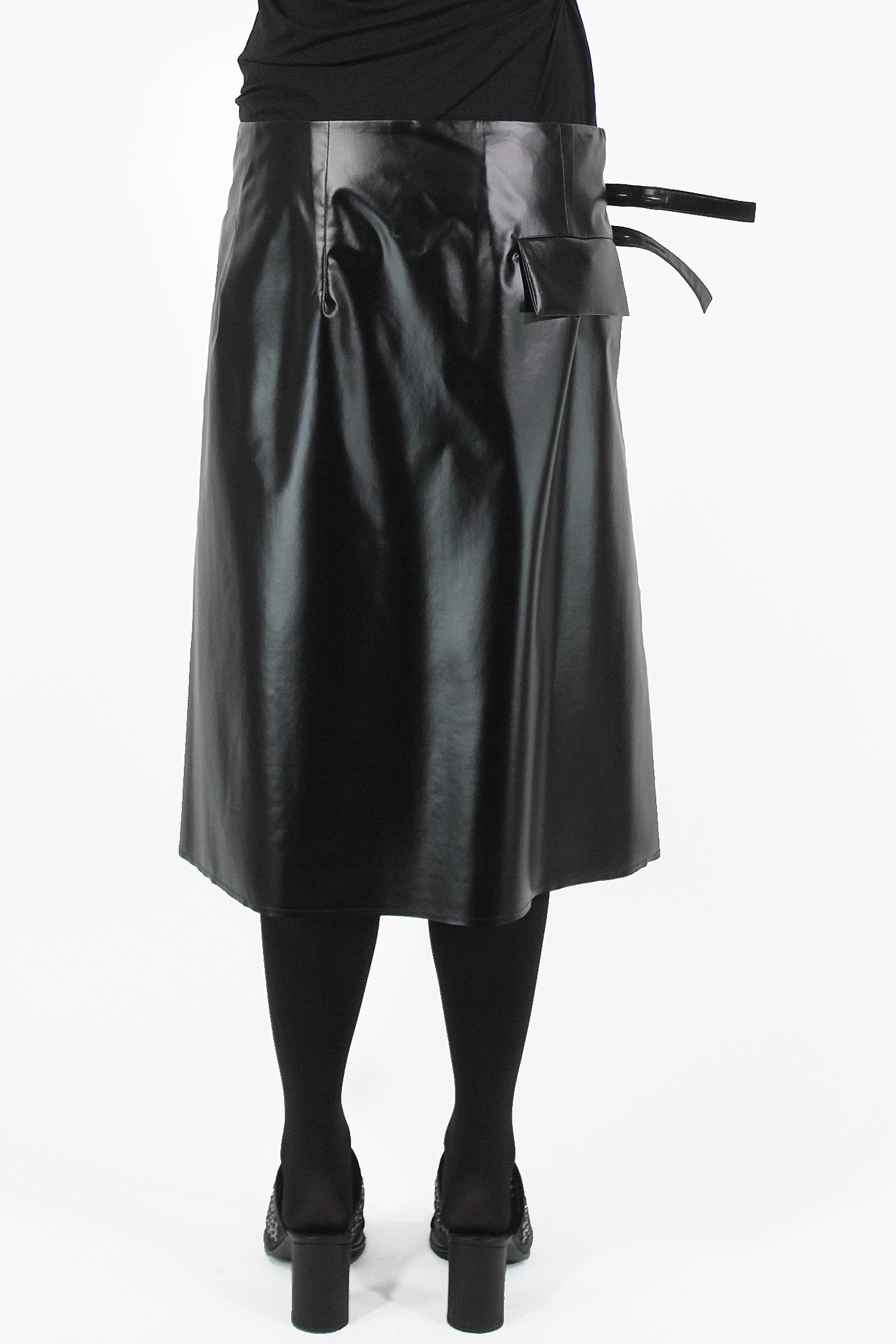 Sapio Donna Coated Gauze Skirt