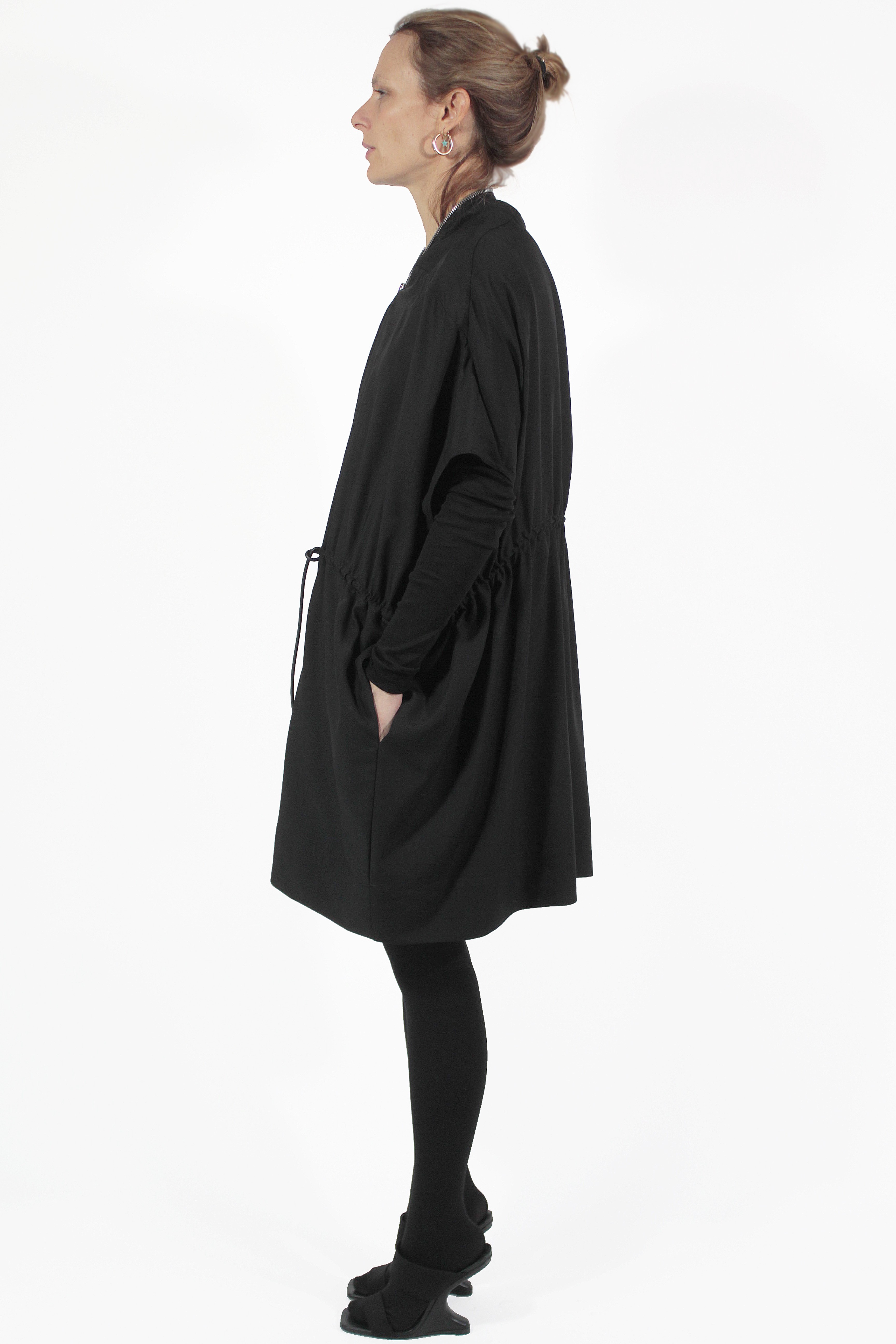 Rick Owens CAPPOTTI Sail Long Coat