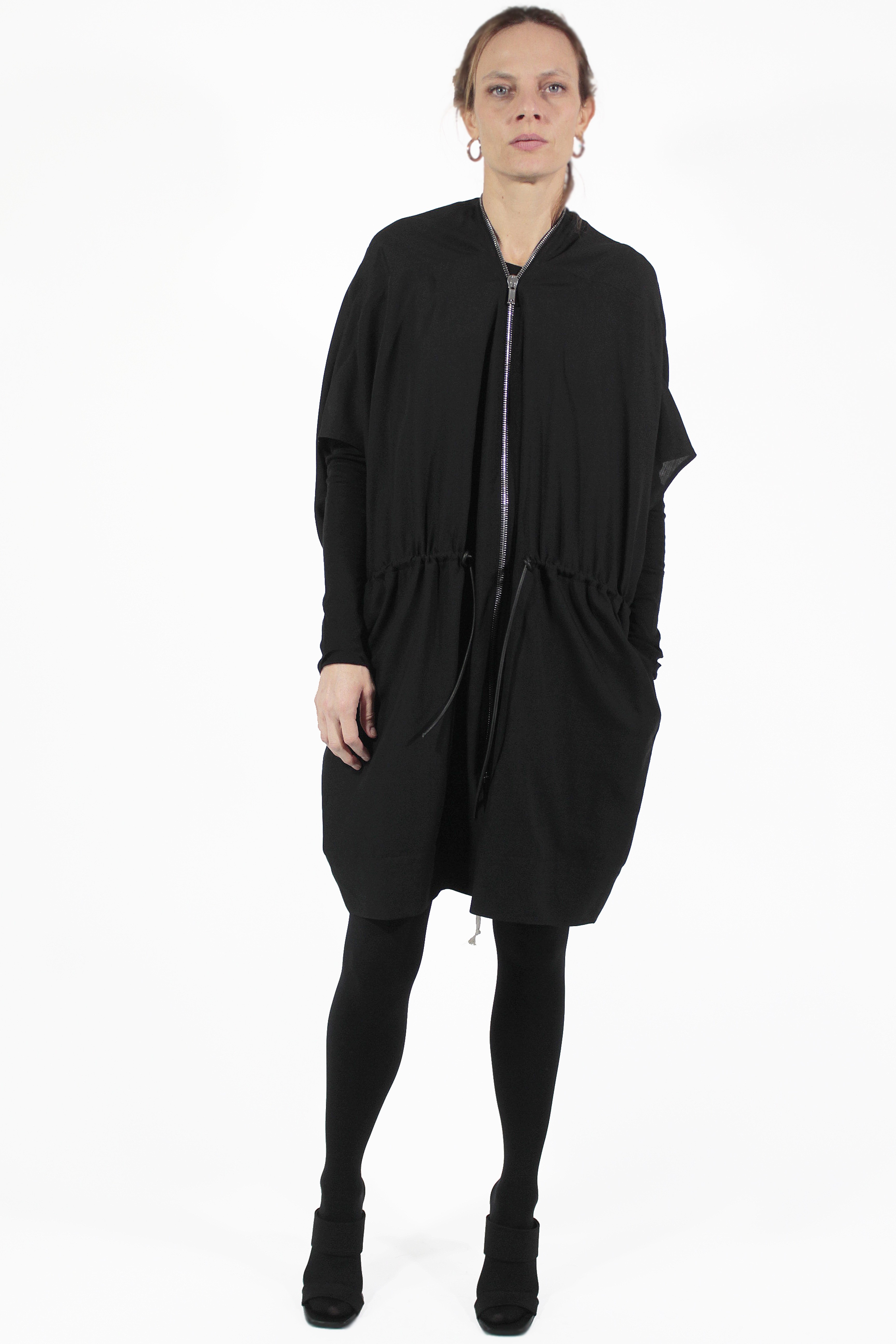 Rick Owens MANTEL Sail Long Coat