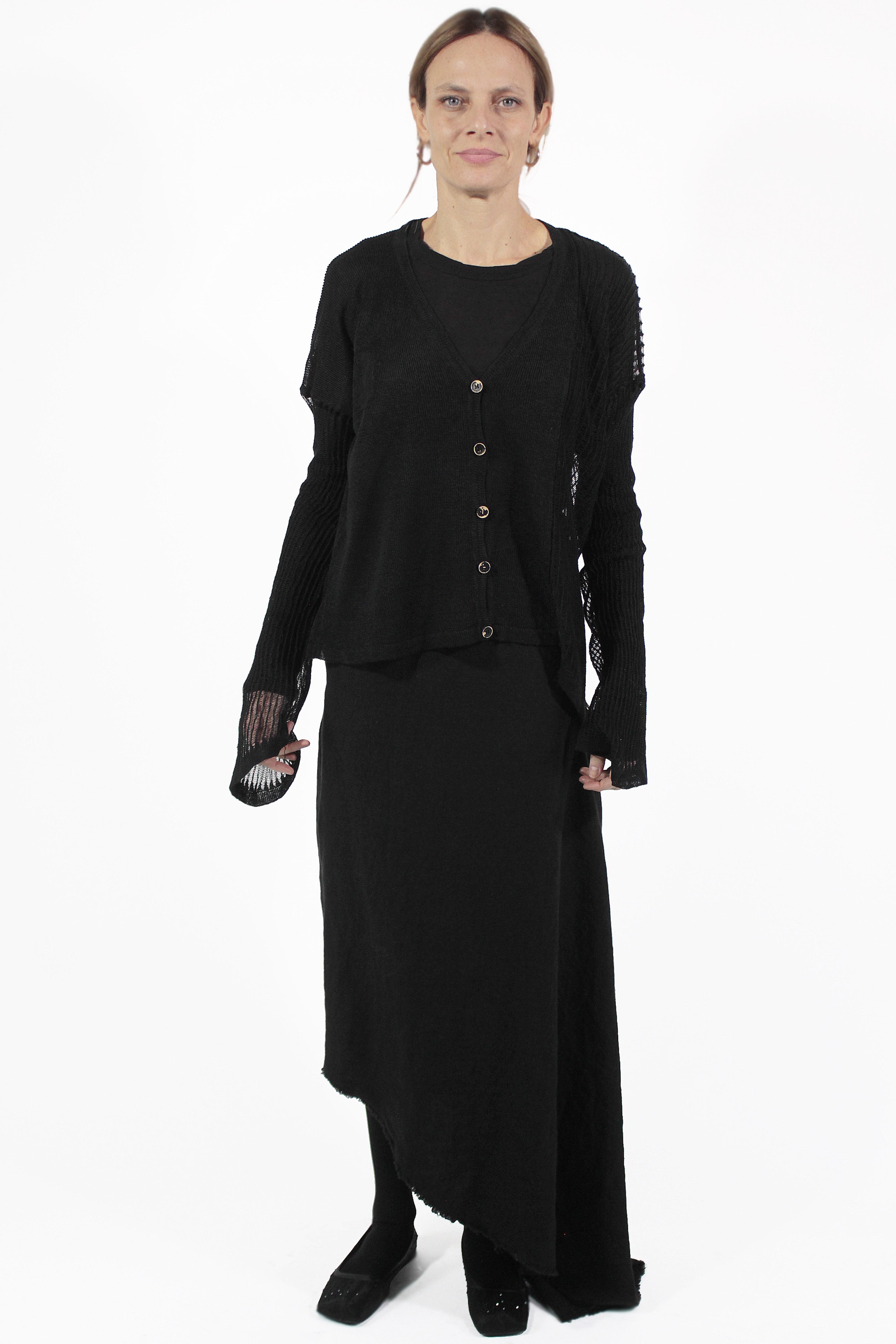 Marc Point ROCKE Flax Asymmetric Skirt