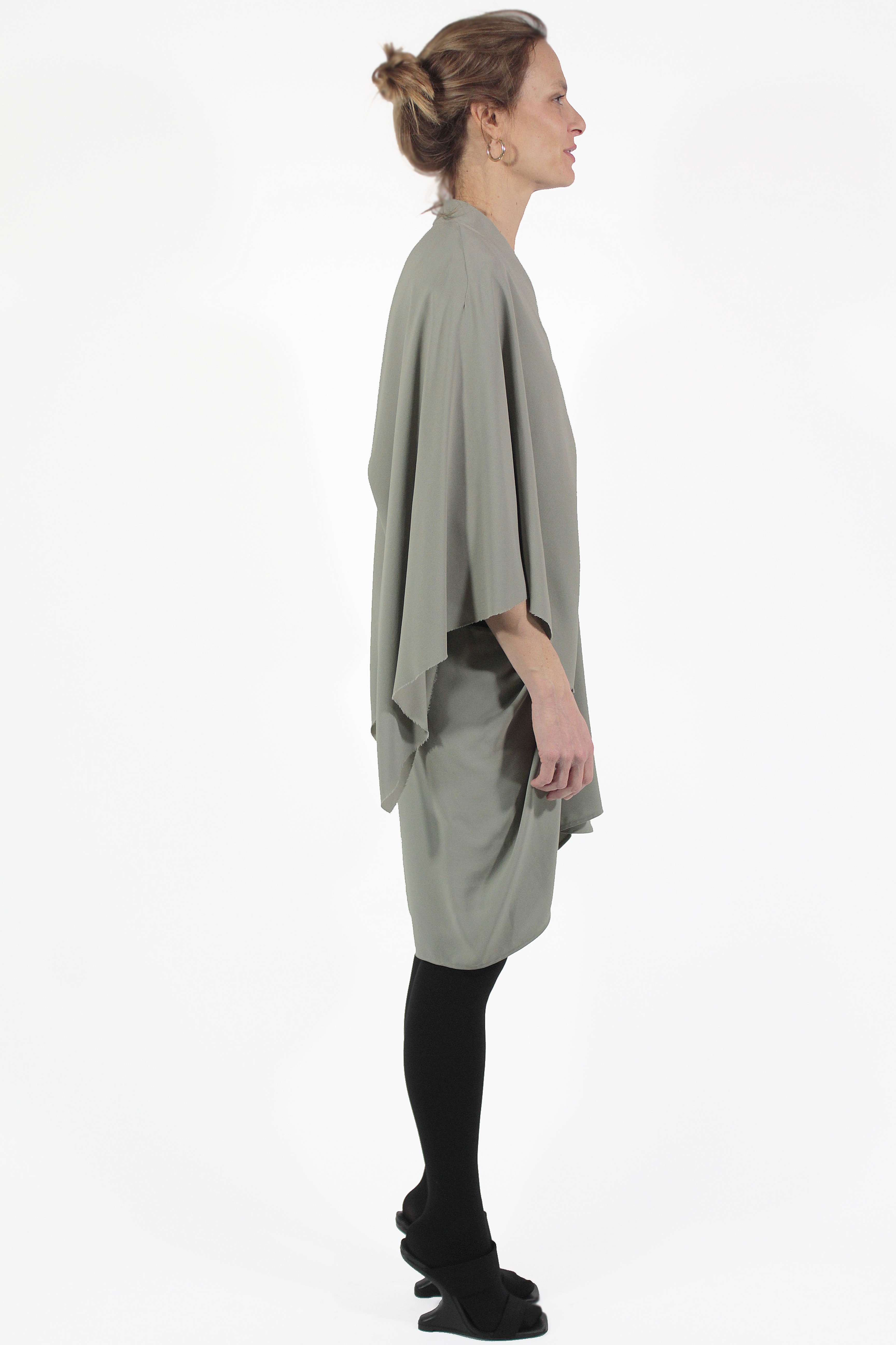 Rick Owens ROBE Half Moon Mini C Dress