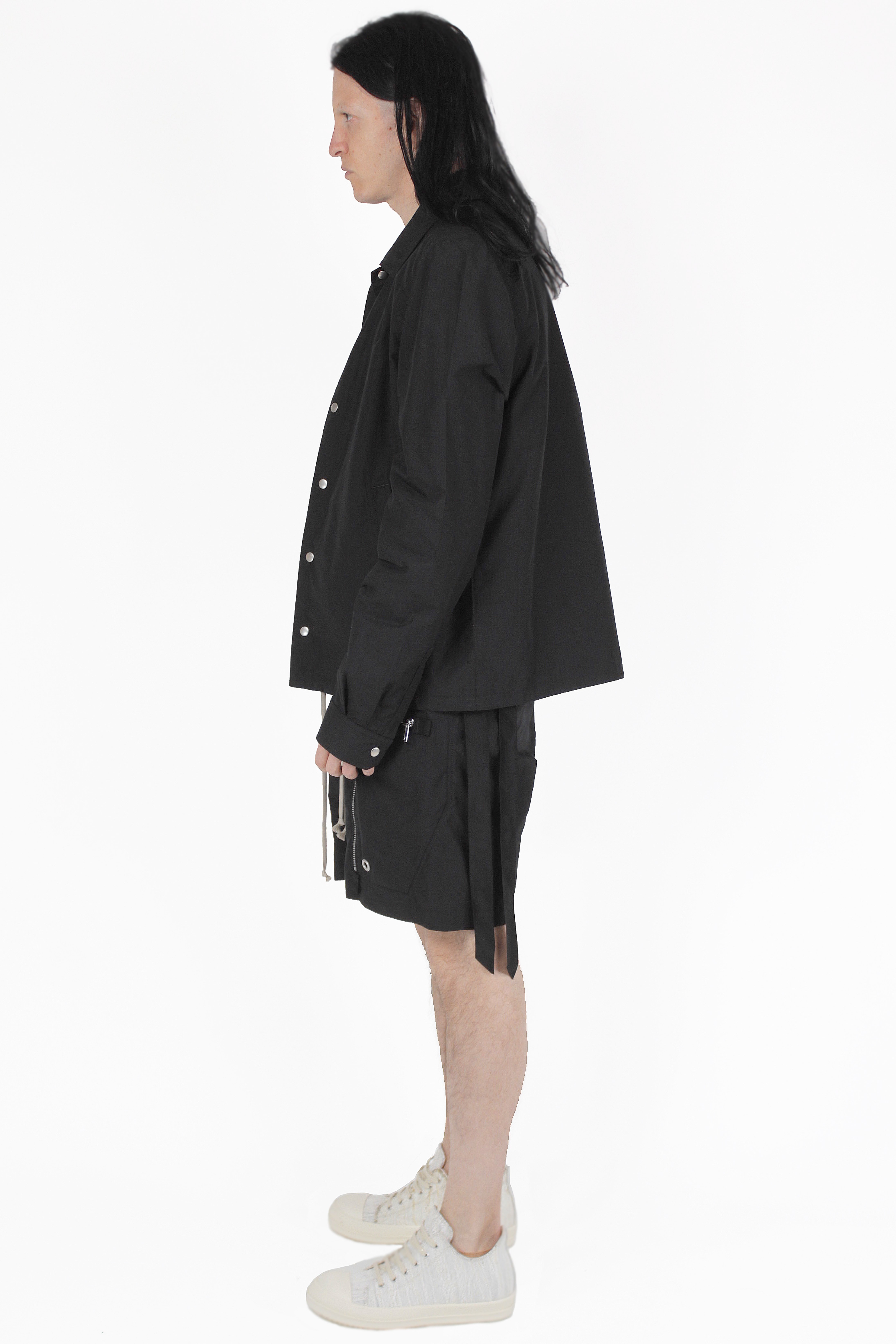 Rick Owens 바지 Snapfront Jacket Shirt
