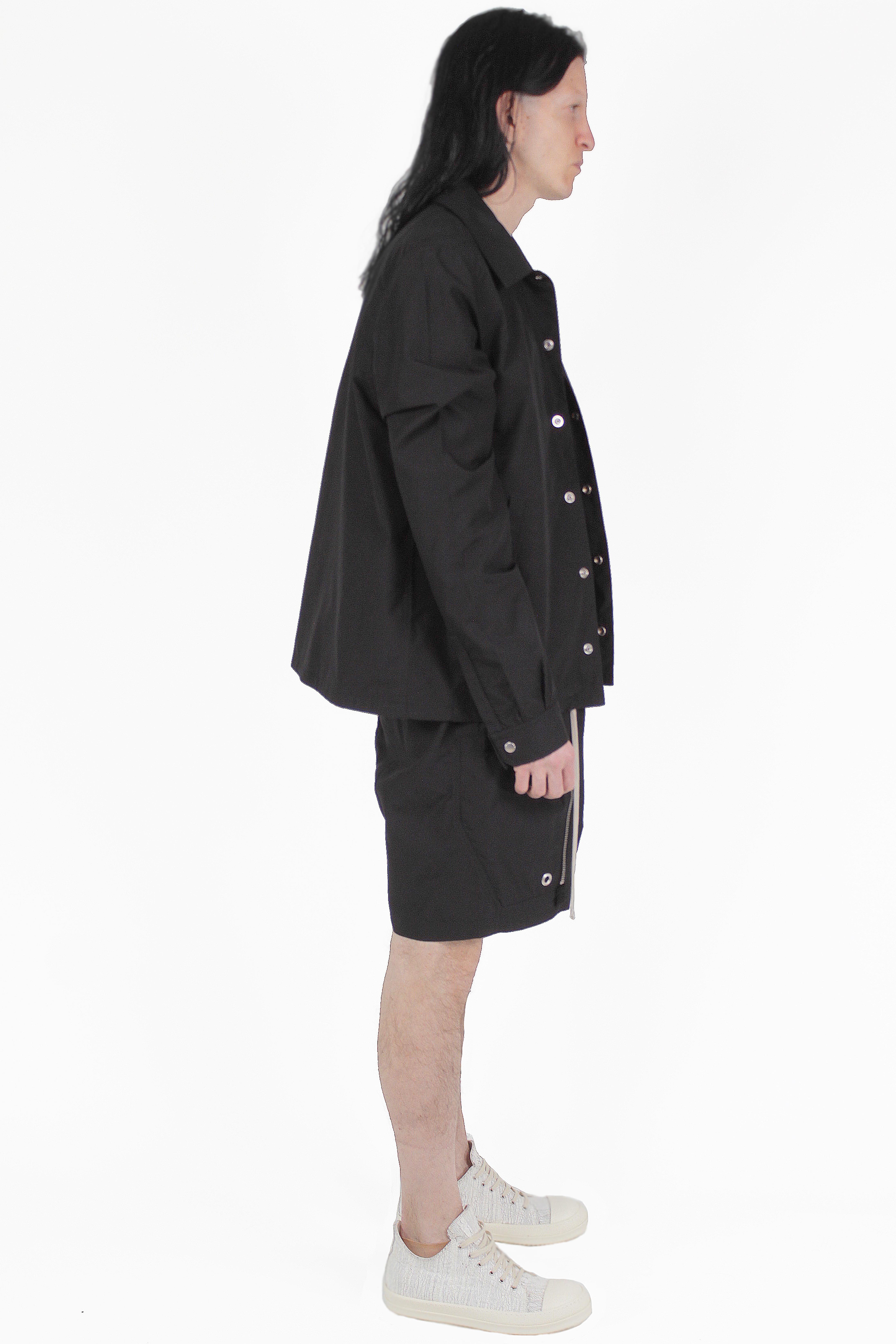 Rick Owens 바지 Snapfront Jacket Shirt
