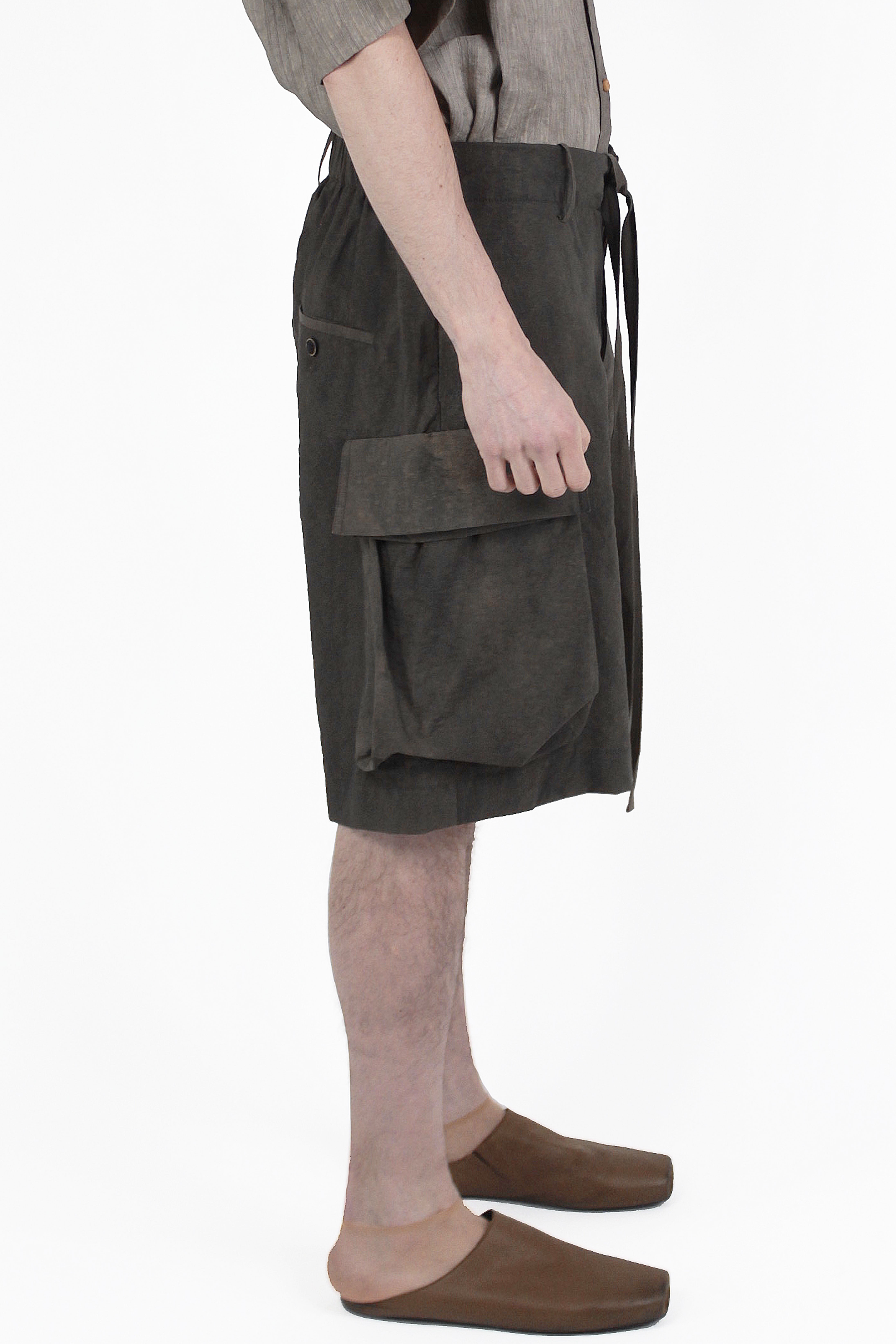 Uma Wang 바지 Panther Pocket Pants
