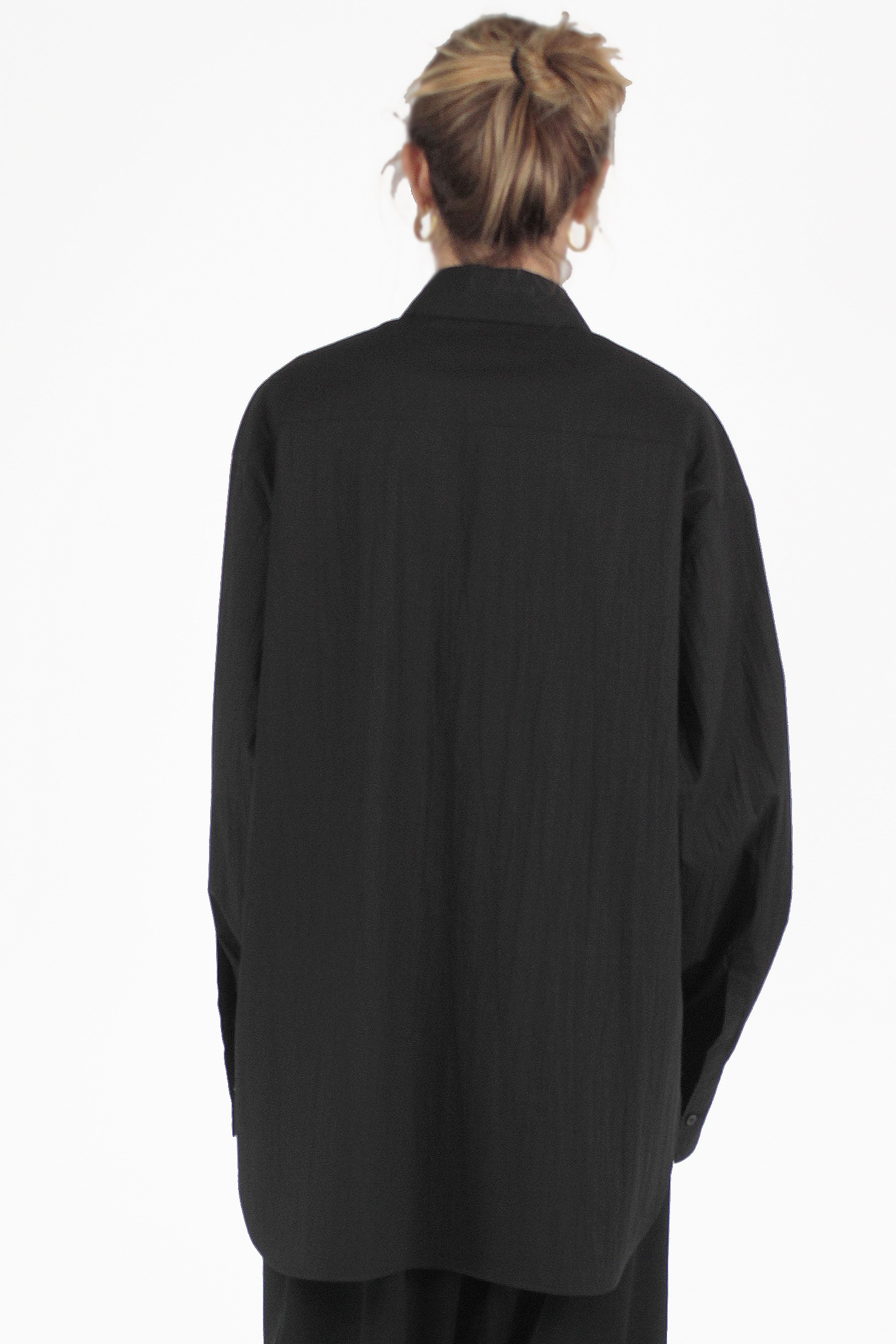 Yohji Yamamoto CHEMISES Crumpled BN-shirt