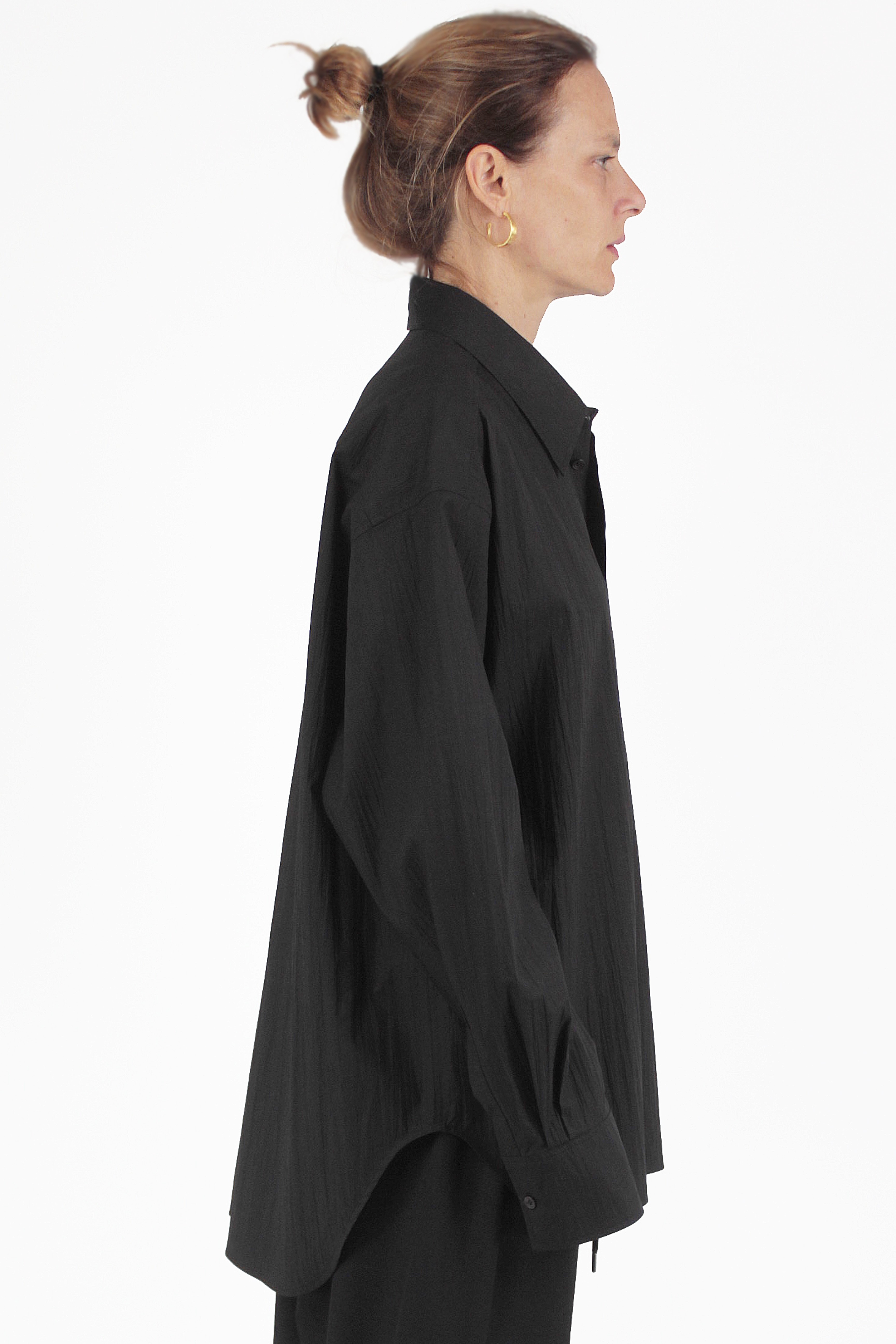 Yohji Yamamoto 衬衫 Crumpled BN-shirt
