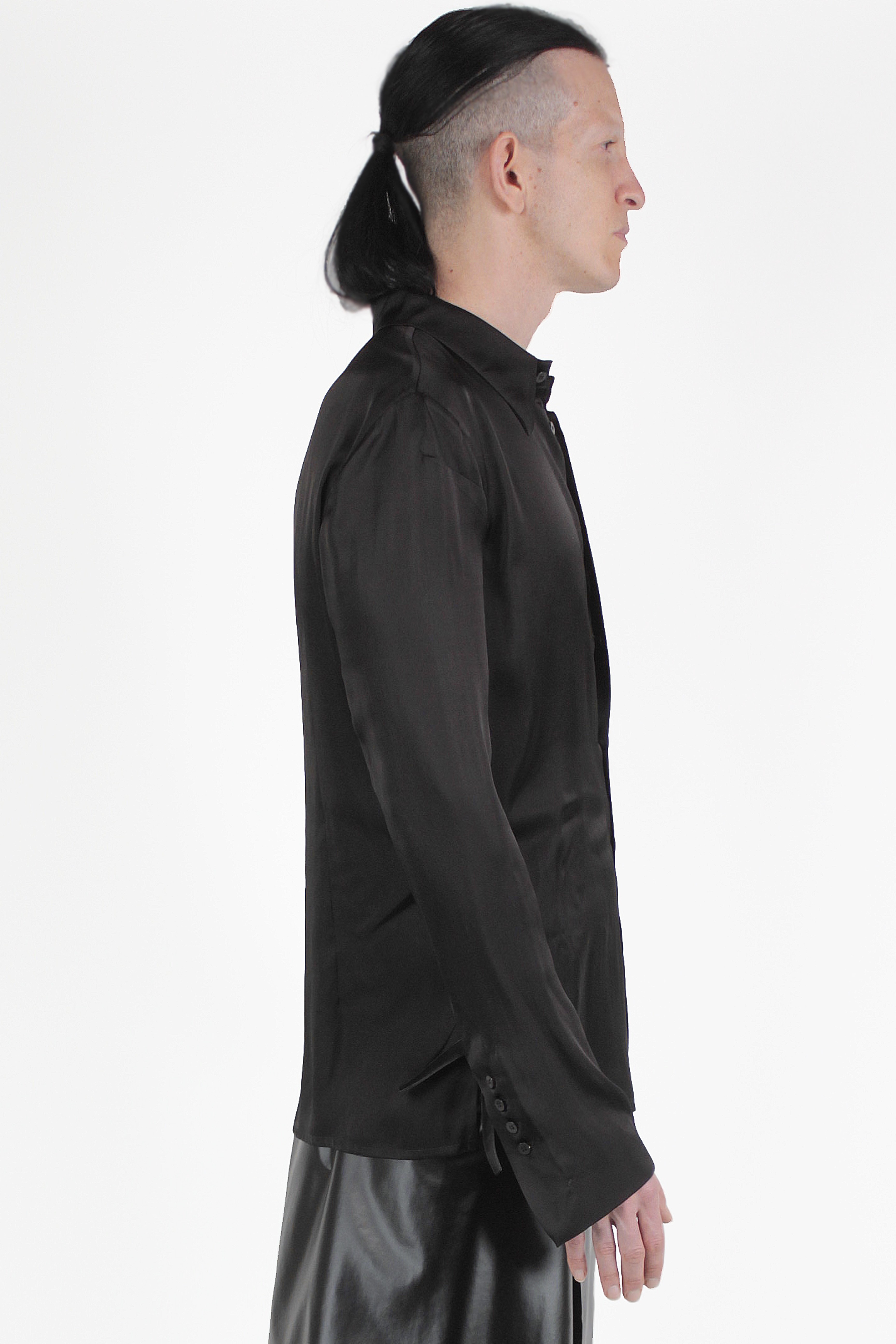 Sapio 셔츠 Regular Shirt Satin