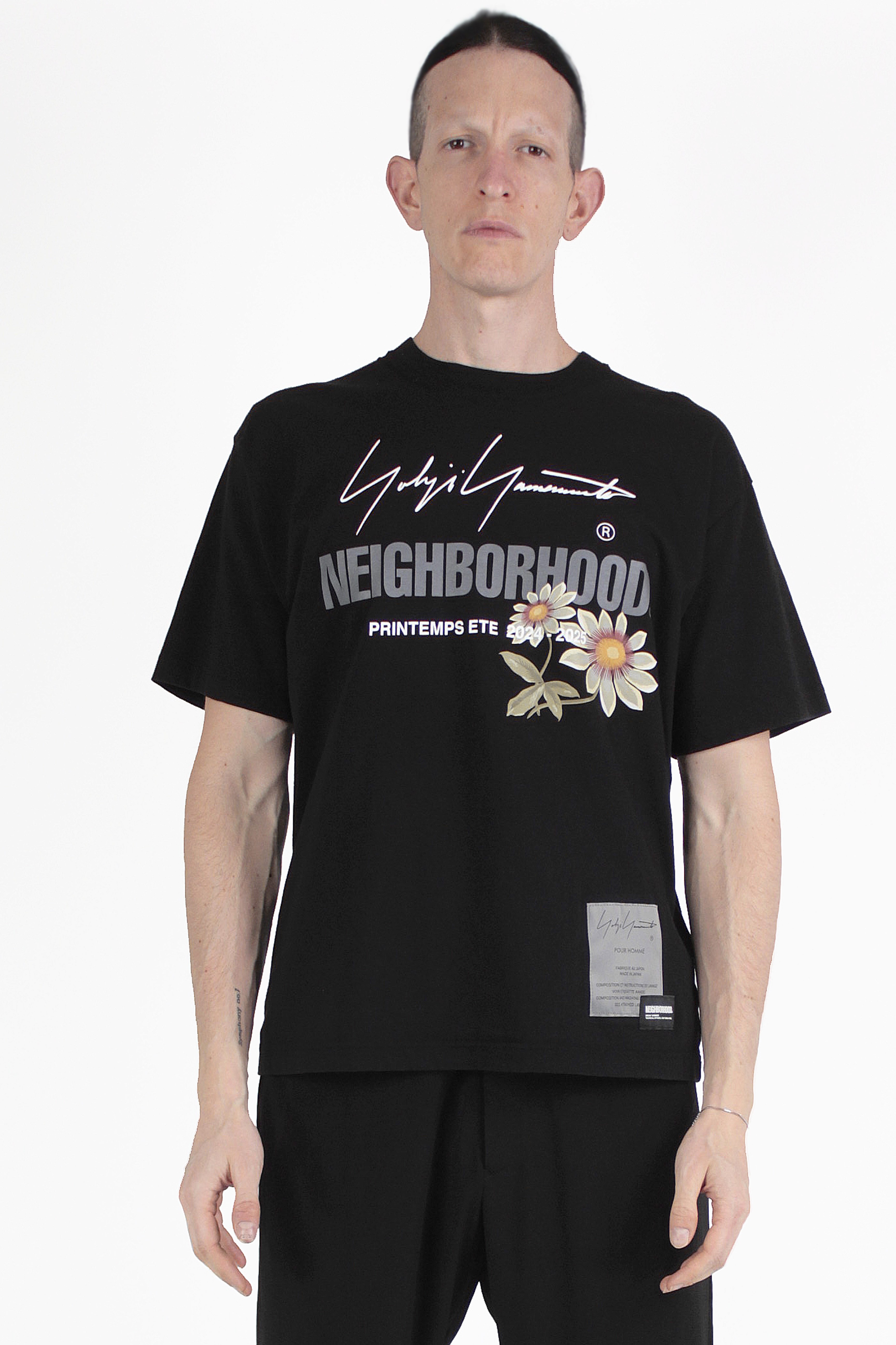 Yohji Yamamoto 티셔츠 Neighborhood Dark T-Shirt