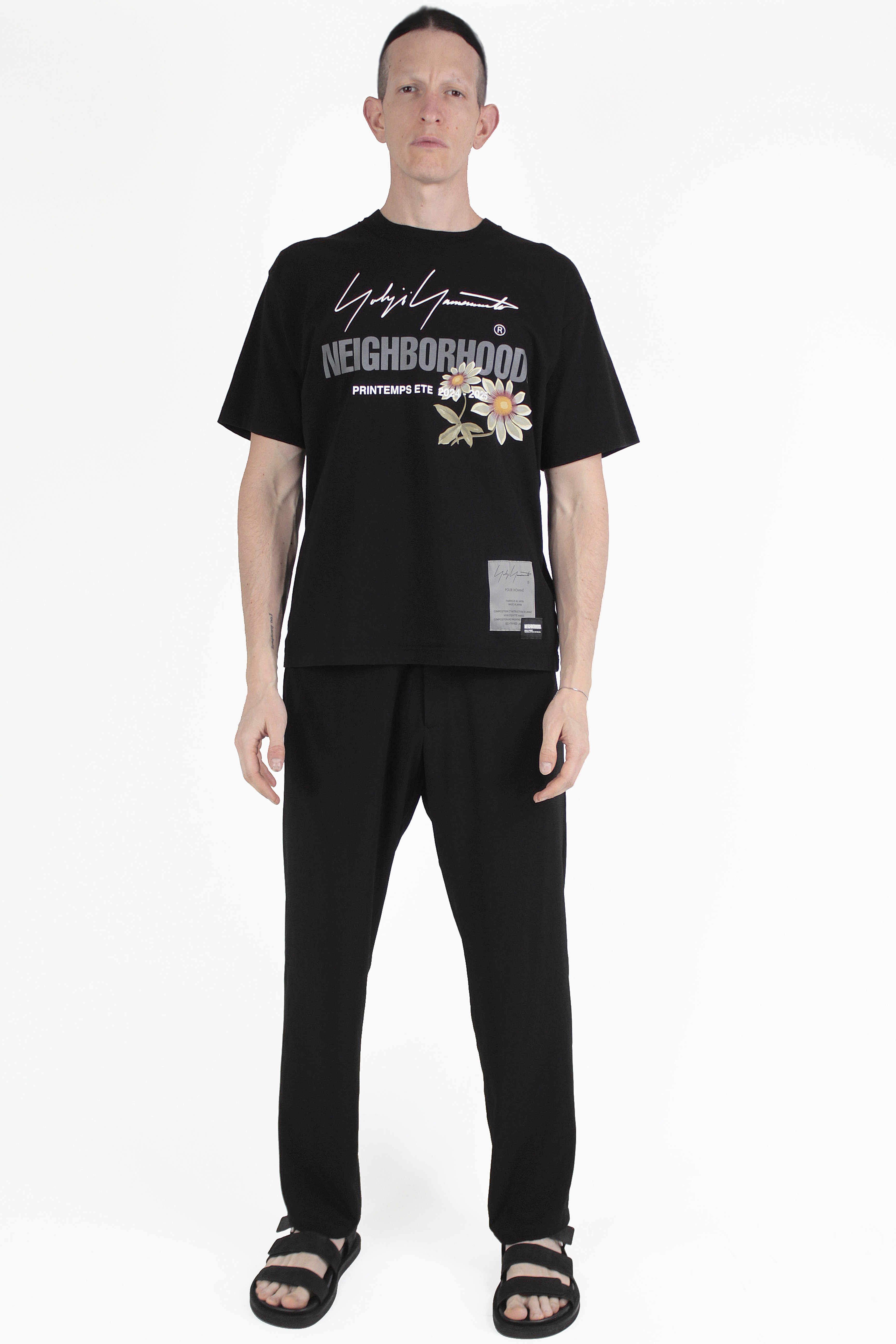 Yohji Yamamoto 티셔츠 Neighborhood Dark T-Shirt