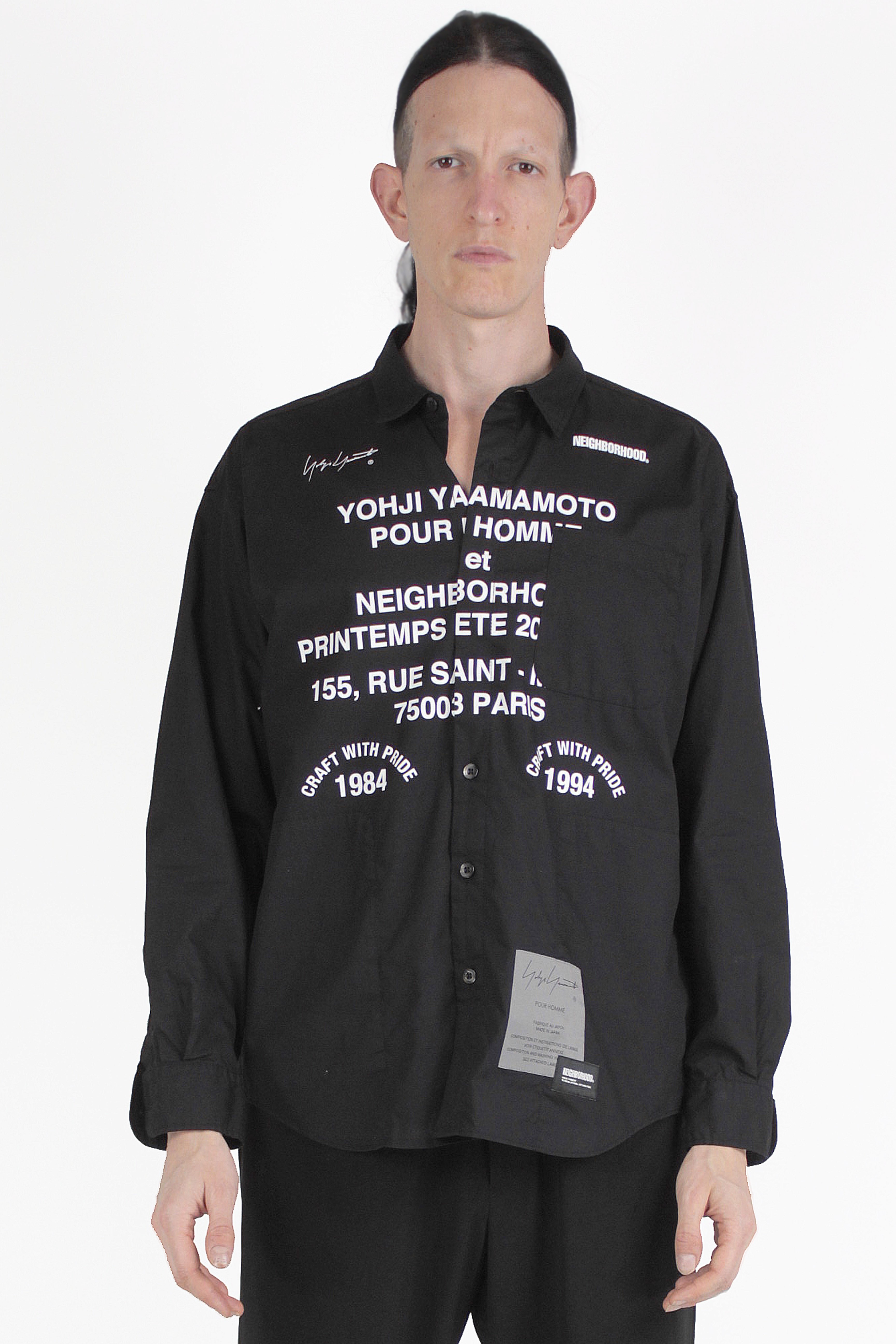Yohji Yamamoto 衬衫 Neighborhood Shirt