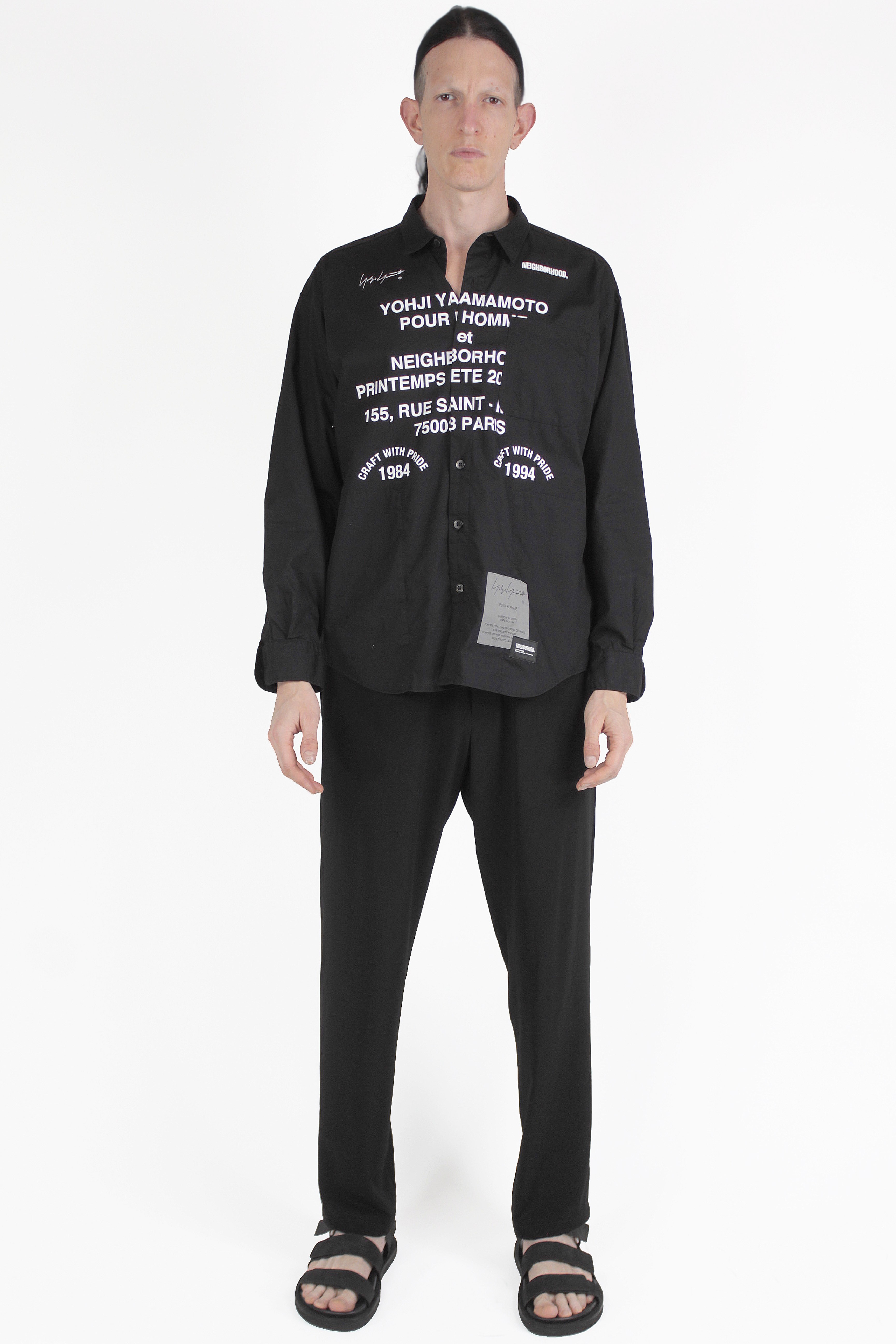 Yohji Yamamoto 衬衫 Neighborhood Shirt